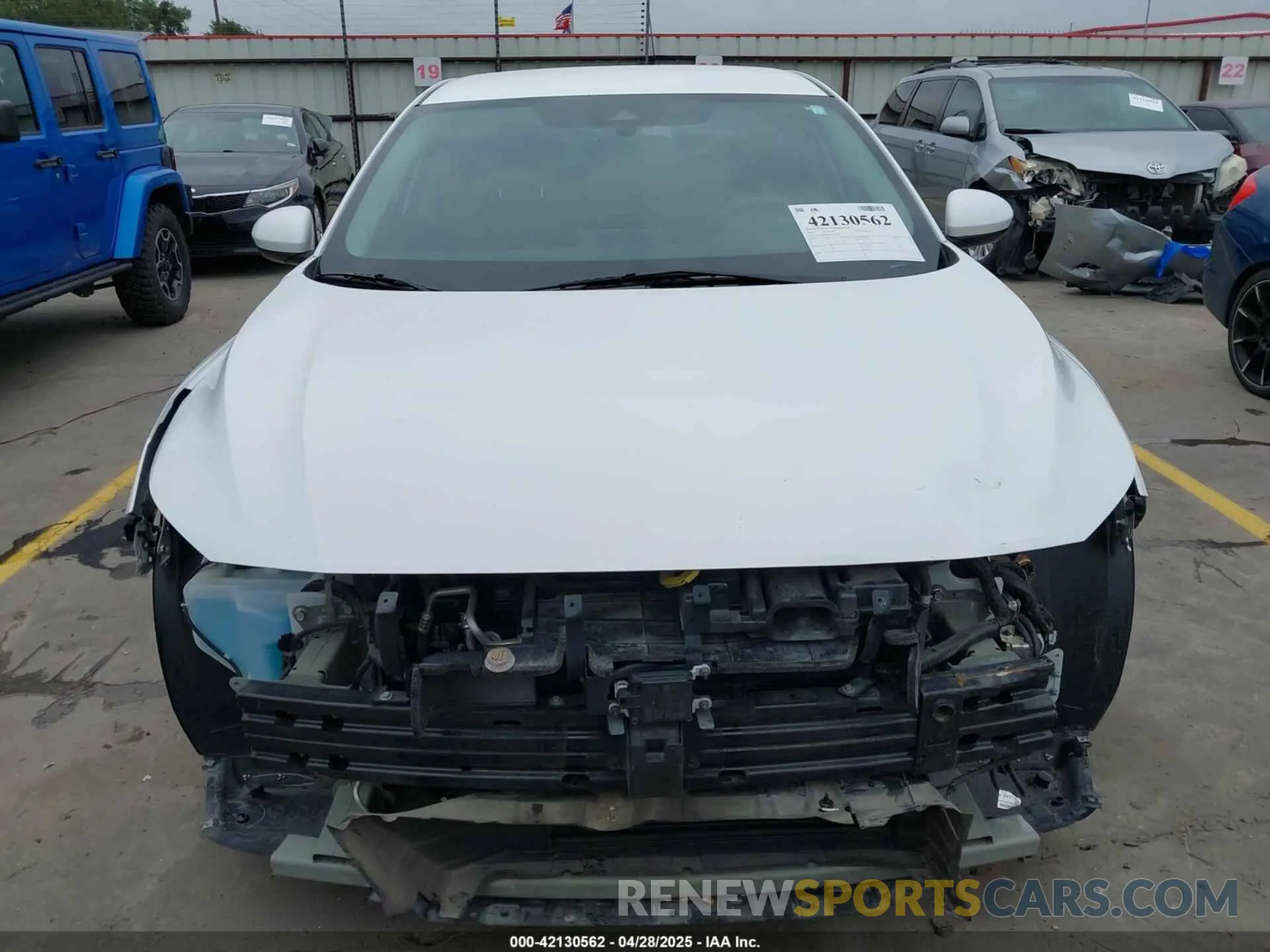 13 fotografías del automóvil dañado 3N1AB8BV7MY230137 NISSAN SENTRA 2021