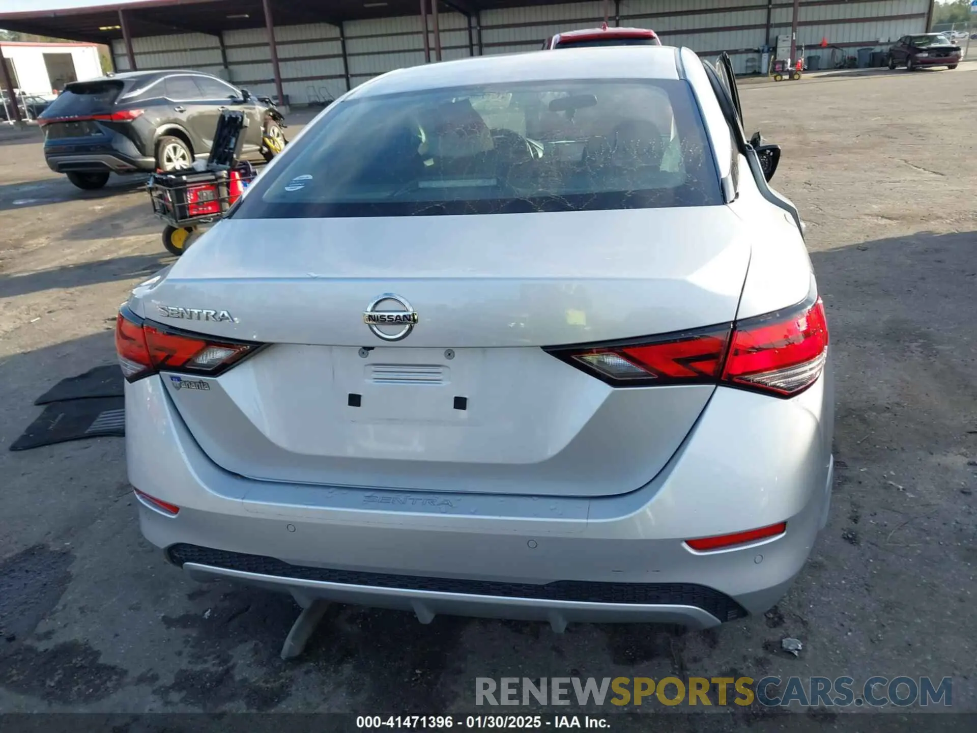 16 fotografías del automóvil dañado 3N1AB8BV7MY240490 NISSAN SENTRA 2021