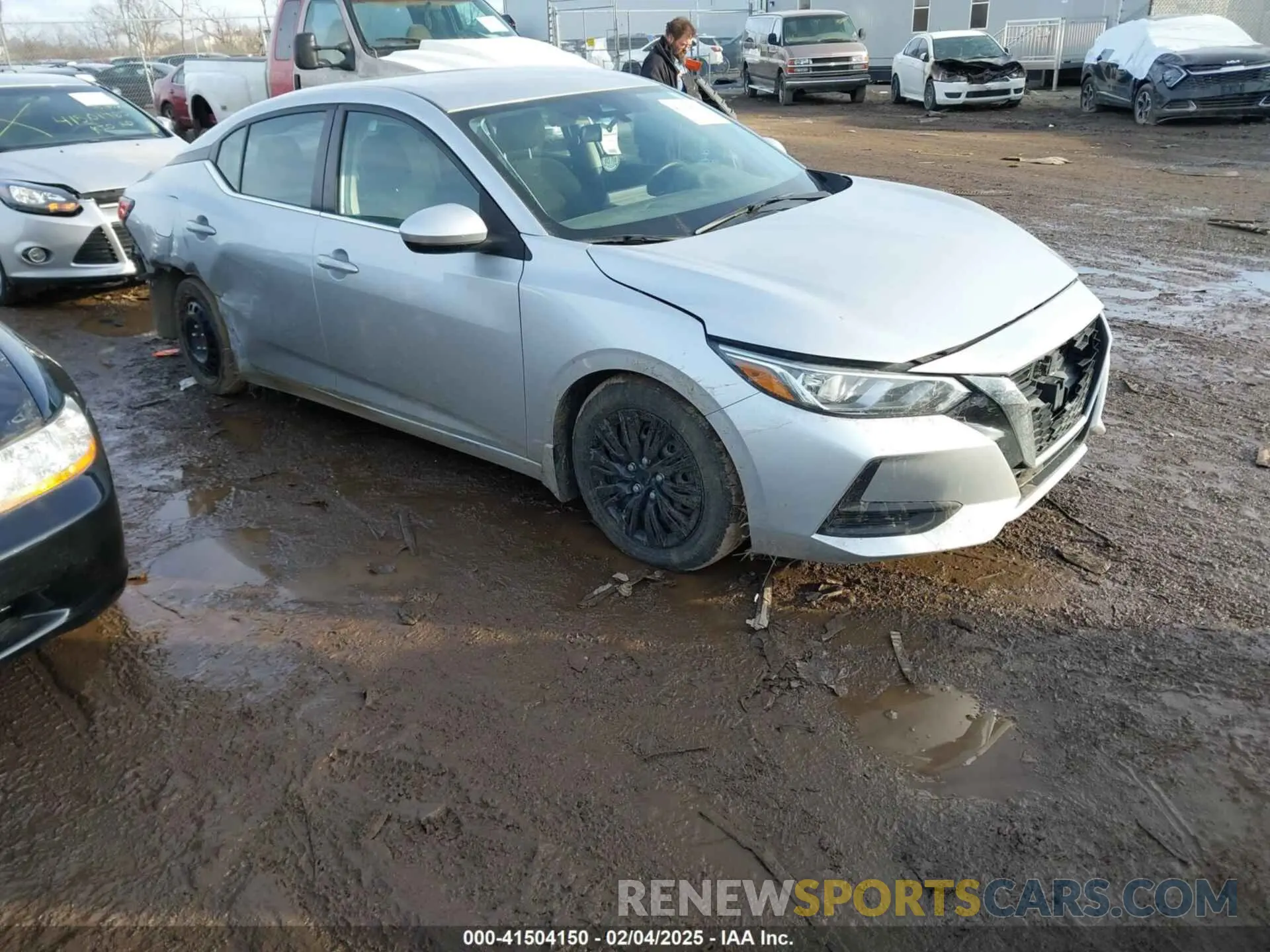 1 fotografías del automóvil dañado 3N1AB8BV8MY212729 NISSAN SENTRA 2021