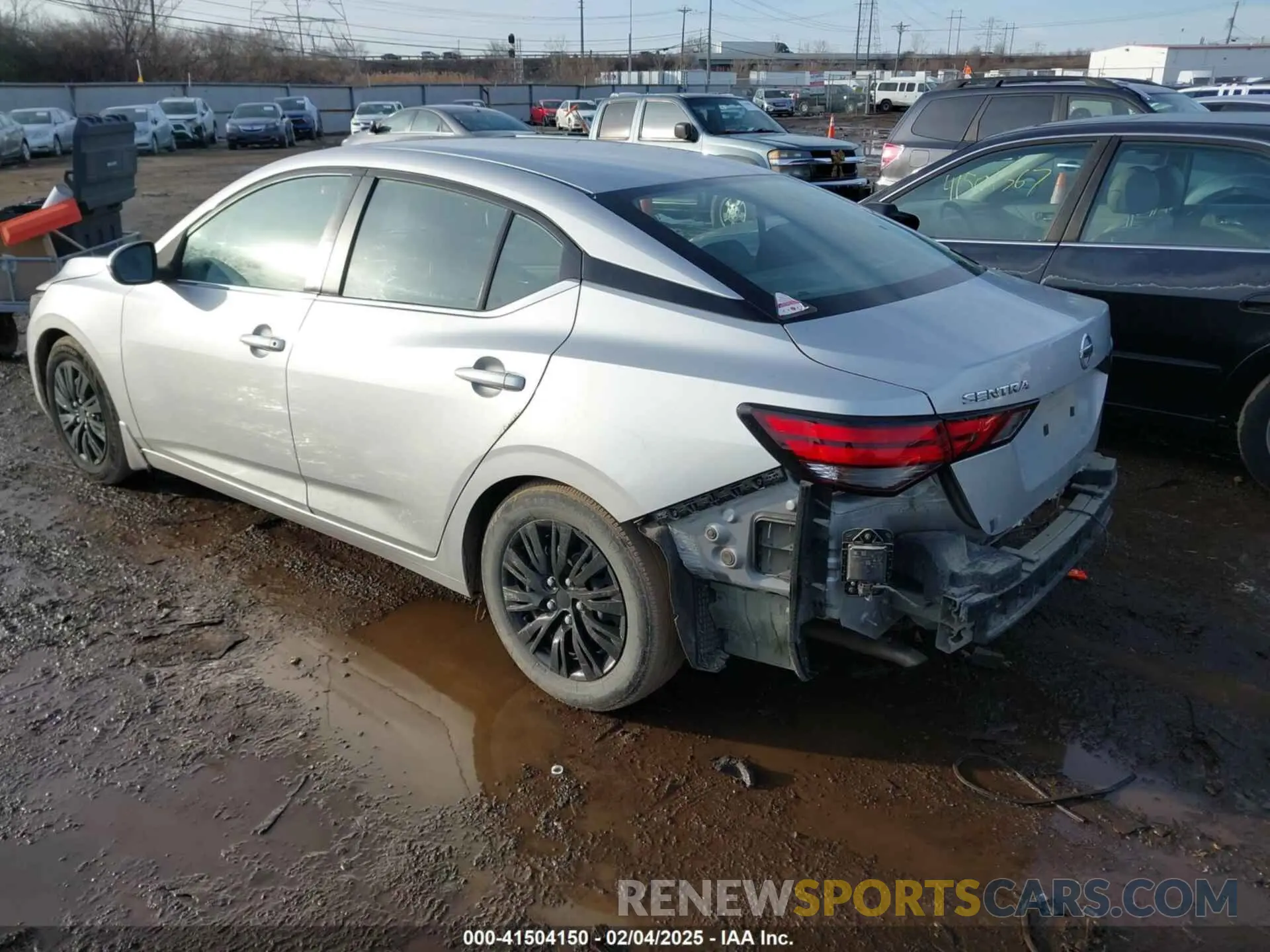 3 fotografías del automóvil dañado 3N1AB8BV8MY212729 NISSAN SENTRA 2021