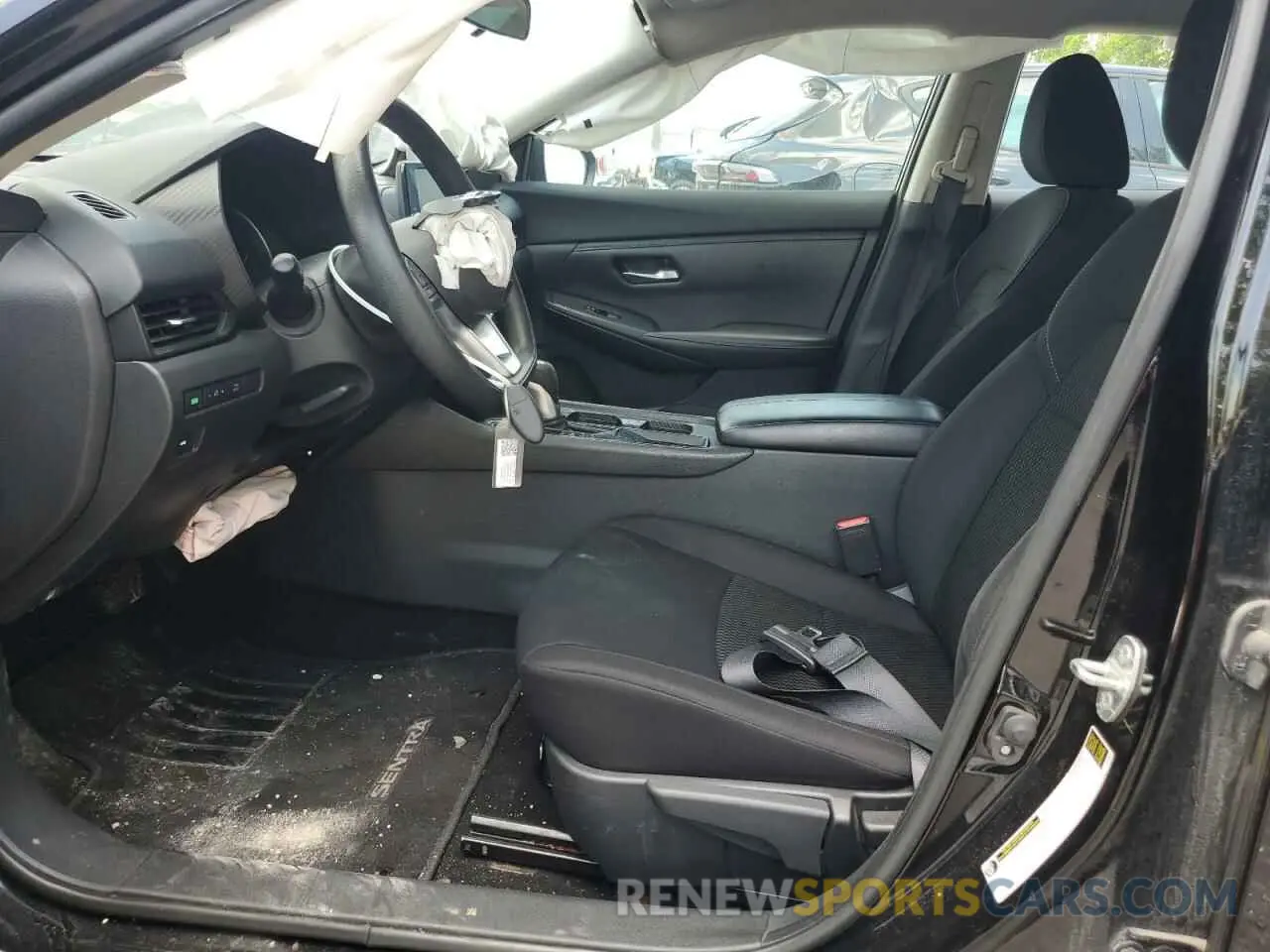 7 fotografías del automóvil dañado 3N1AB8BV8MY230664 NISSAN SENTRA 2021