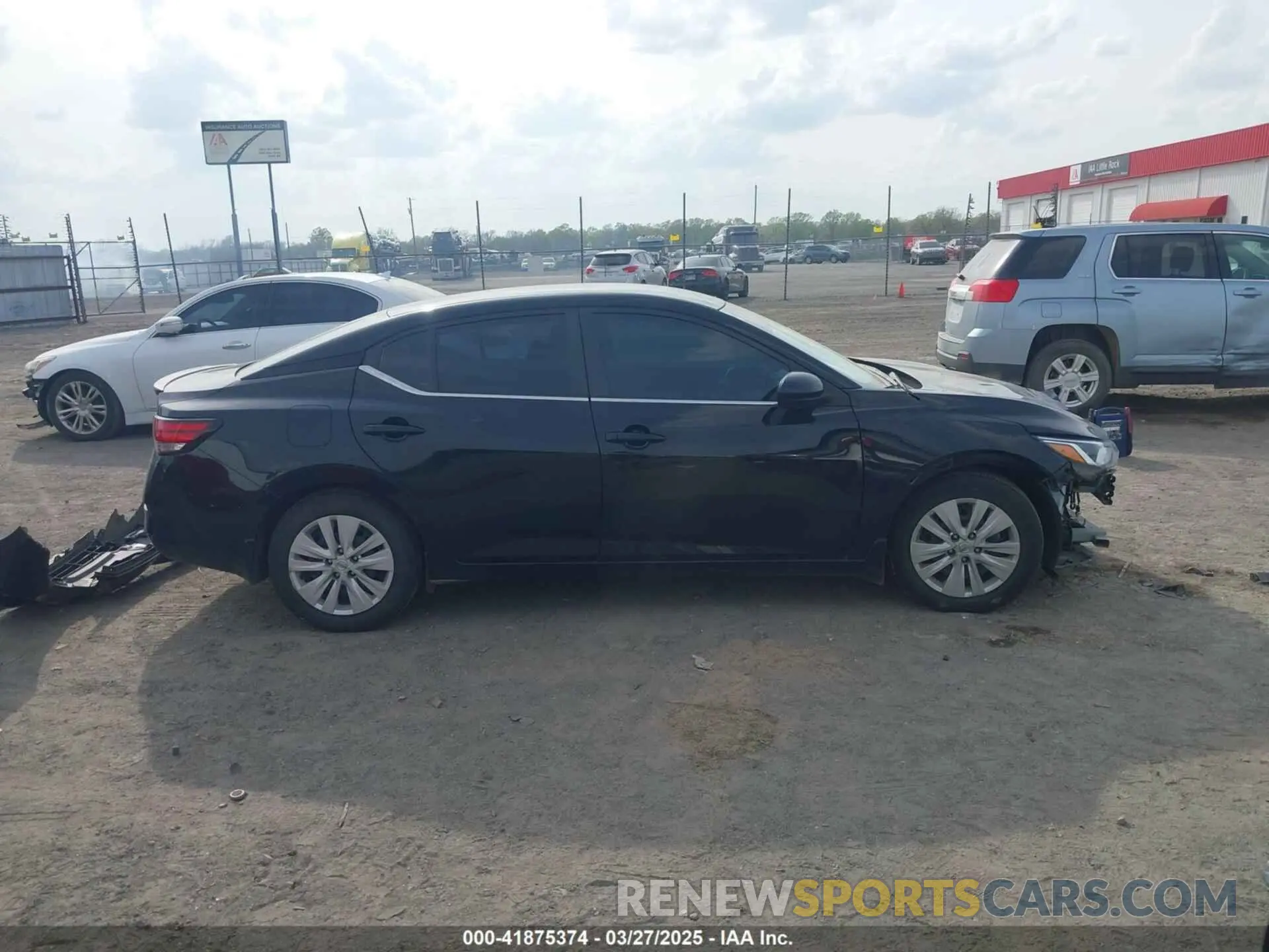 13 fotografías del automóvil dañado 3N1AB8BV8MY325919 NISSAN SENTRA 2021