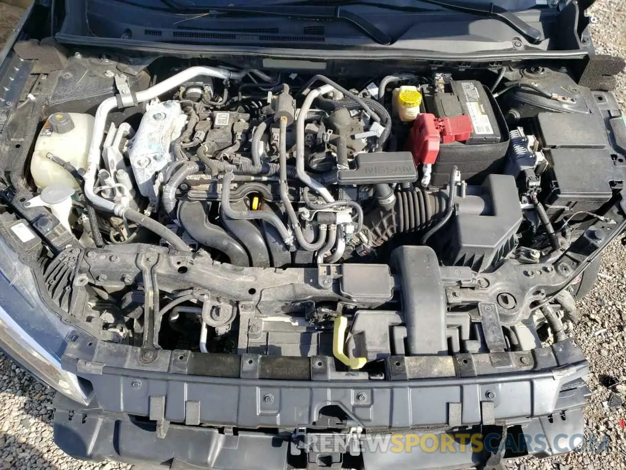11 fotografías del automóvil dañado 3N1AB8BV8MY327363 NISSAN SENTRA 2021