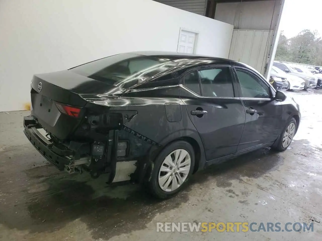 3 fotografías del automóvil dañado 3N1AB8BV9MY316890 NISSAN SENTRA 2021