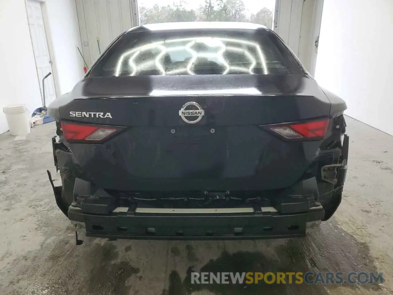 6 fotografías del automóvil dañado 3N1AB8BV9MY316890 NISSAN SENTRA 2021