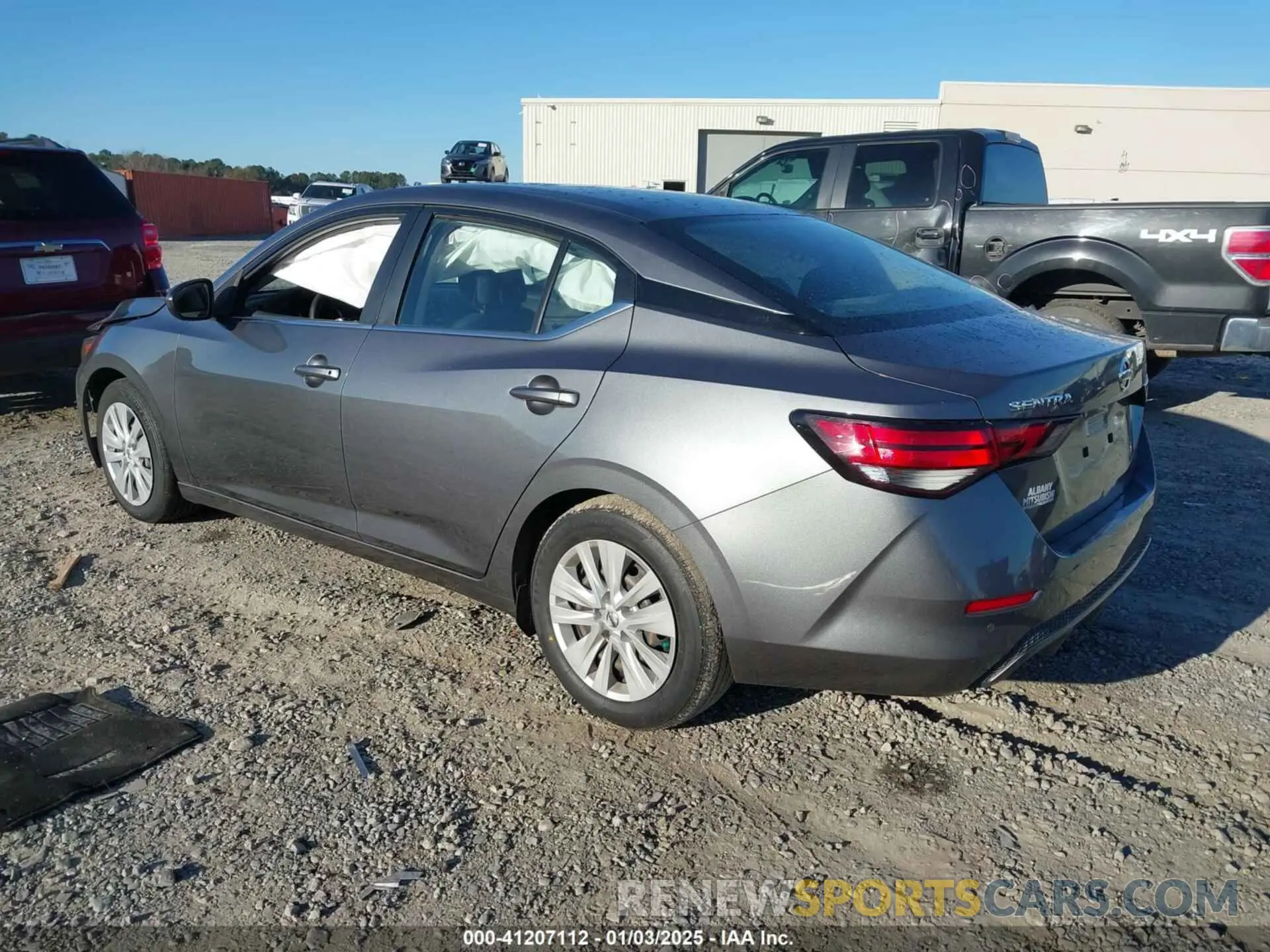 3 fotografías del automóvil dañado 3N1AB8BVXMY234506 NISSAN SENTRA 2021