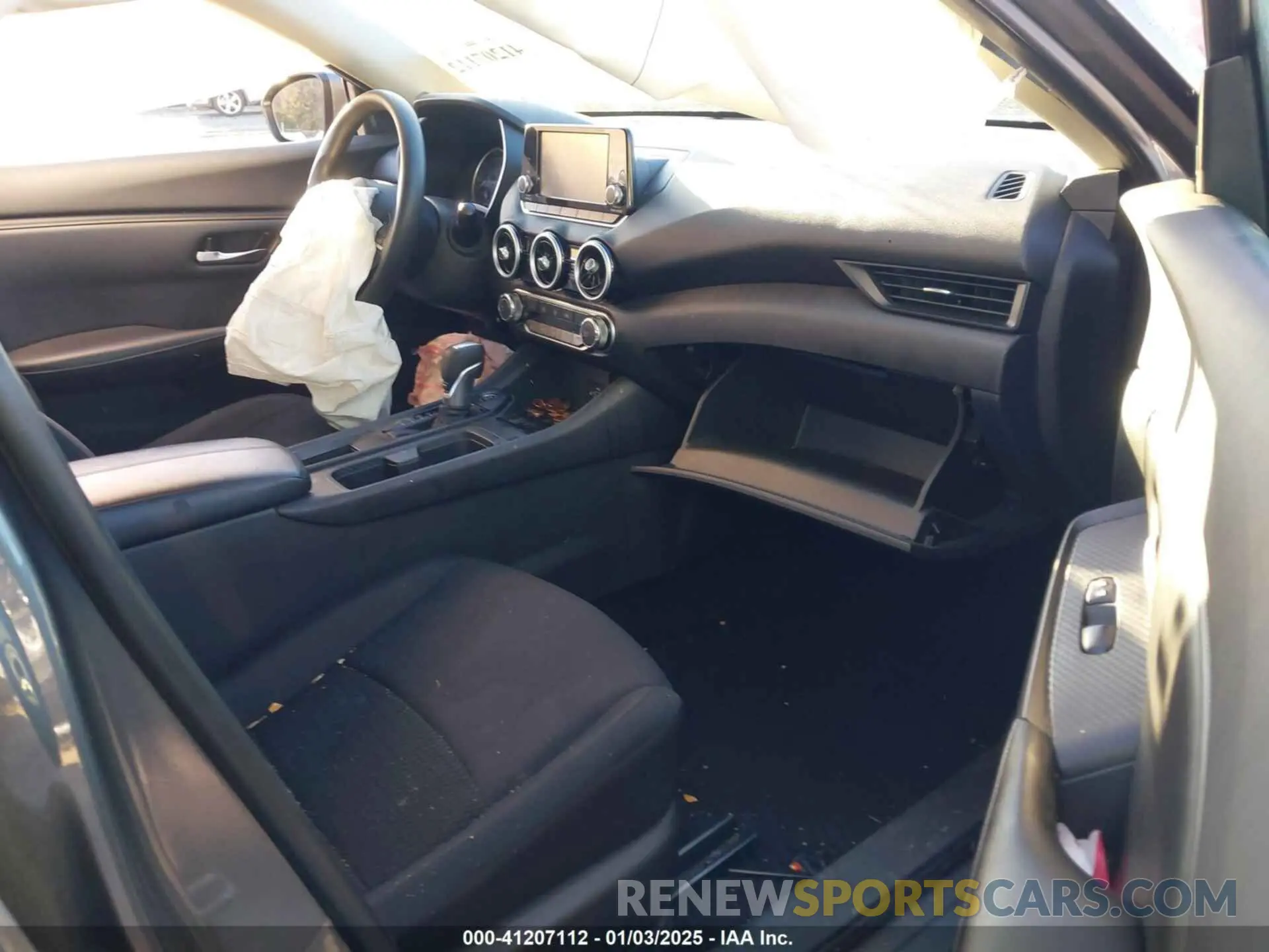 5 fotografías del automóvil dañado 3N1AB8BVXMY234506 NISSAN SENTRA 2021