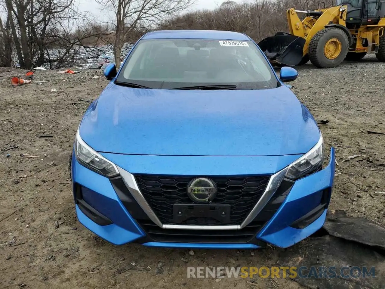 5 fotografías del automóvil dañado 3N1AB8CV0MY210195 NISSAN SENTRA 2021