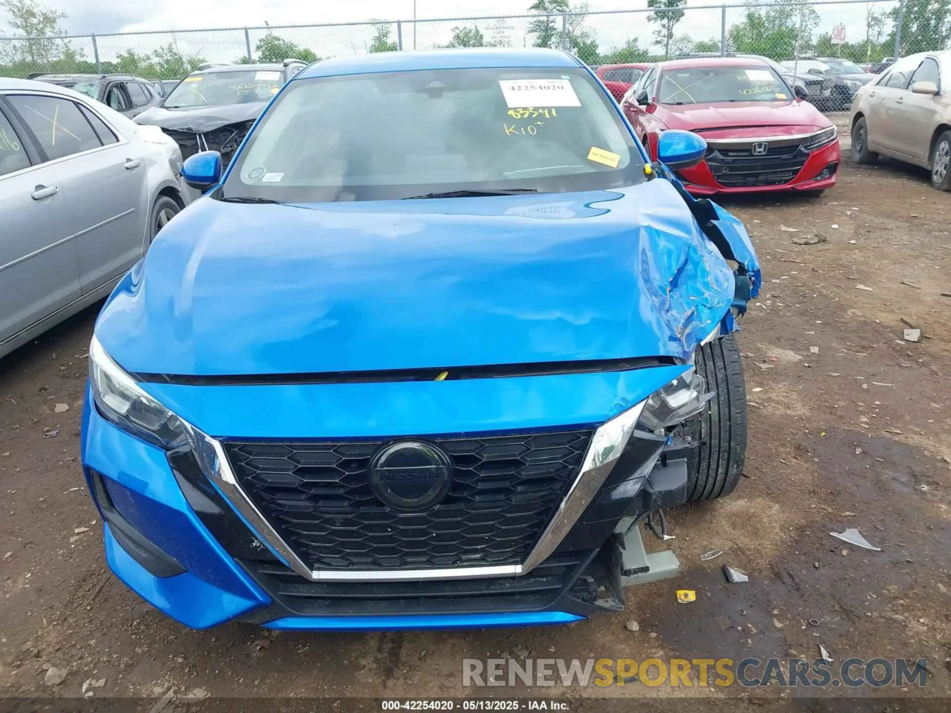 12 fotografías del automóvil dañado 3N1AB8CV0MY210293 NISSAN SENTRA 2021