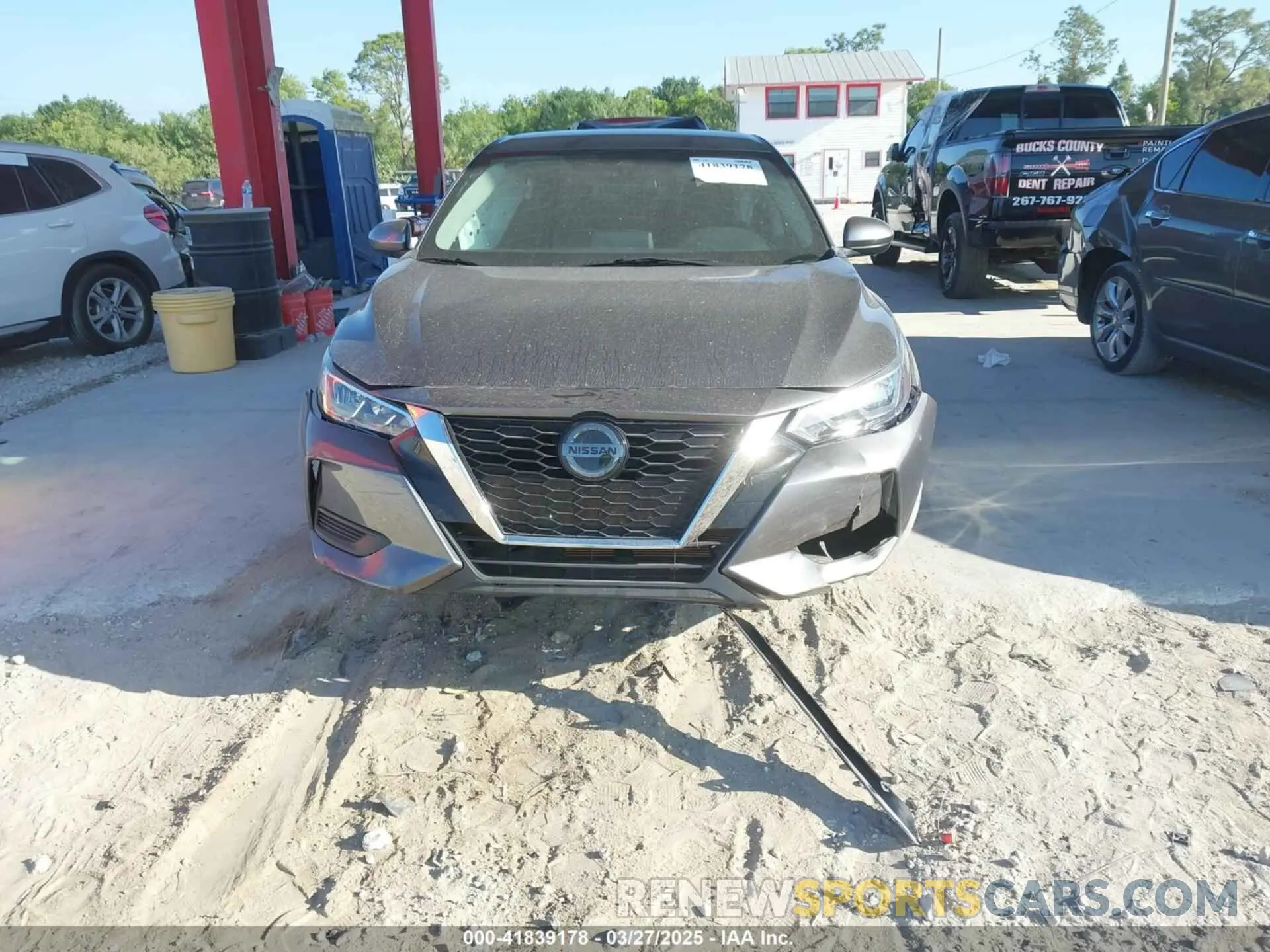 6 fotografías del automóvil dañado 3N1AB8CV0MY215803 NISSAN SENTRA 2021