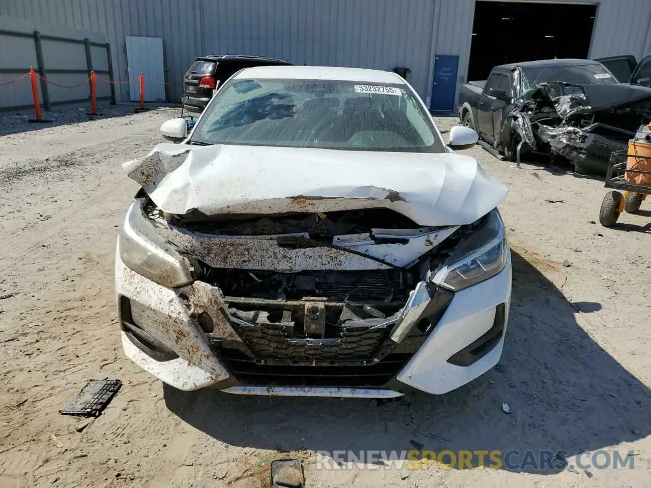 5 fotografías del automóvil dañado 3N1AB8CV0MY224159 NISSAN SENTRA 2021