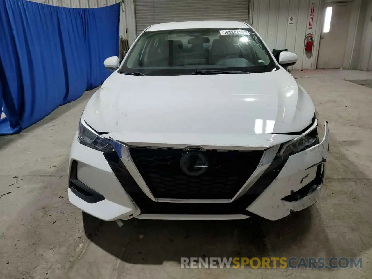 5 fotografías del automóvil dañado 3N1AB8CV0MY224453 NISSAN SENTRA 2021