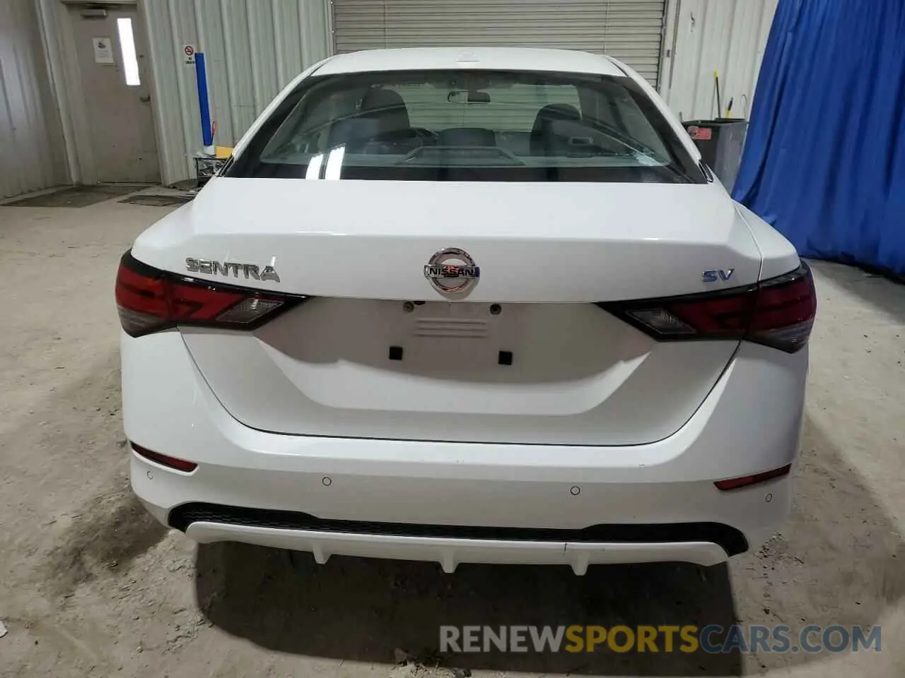 6 fotografías del automóvil dañado 3N1AB8CV0MY224453 NISSAN SENTRA 2021