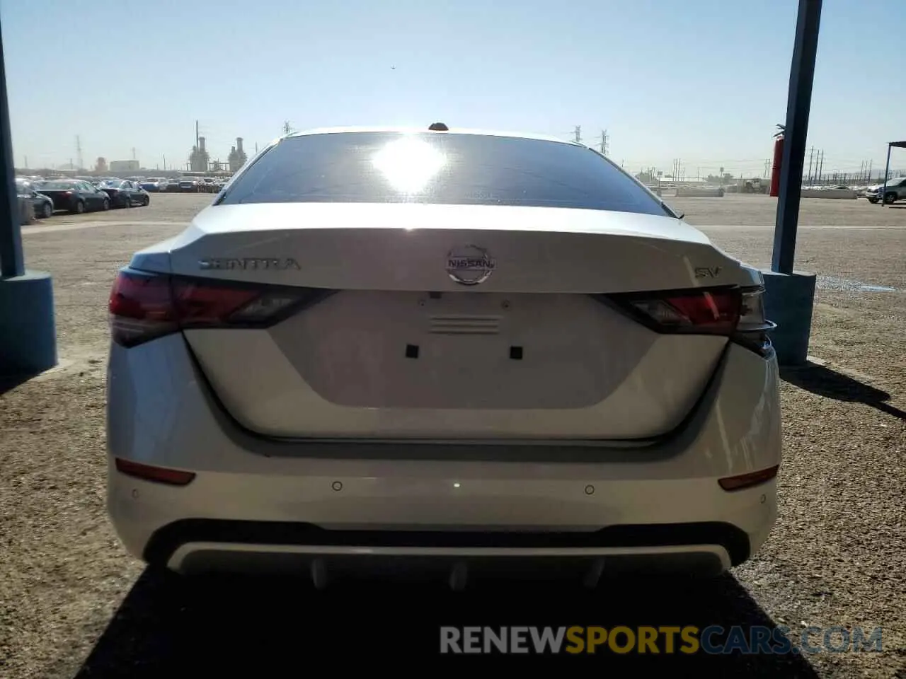 6 fotografías del automóvil dañado 3N1AB8CV0MY248123 NISSAN SENTRA 2021