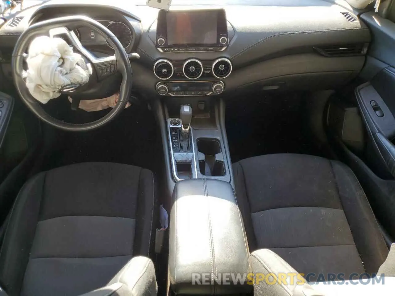 8 fotografías del automóvil dañado 3N1AB8CV0MY248123 NISSAN SENTRA 2021