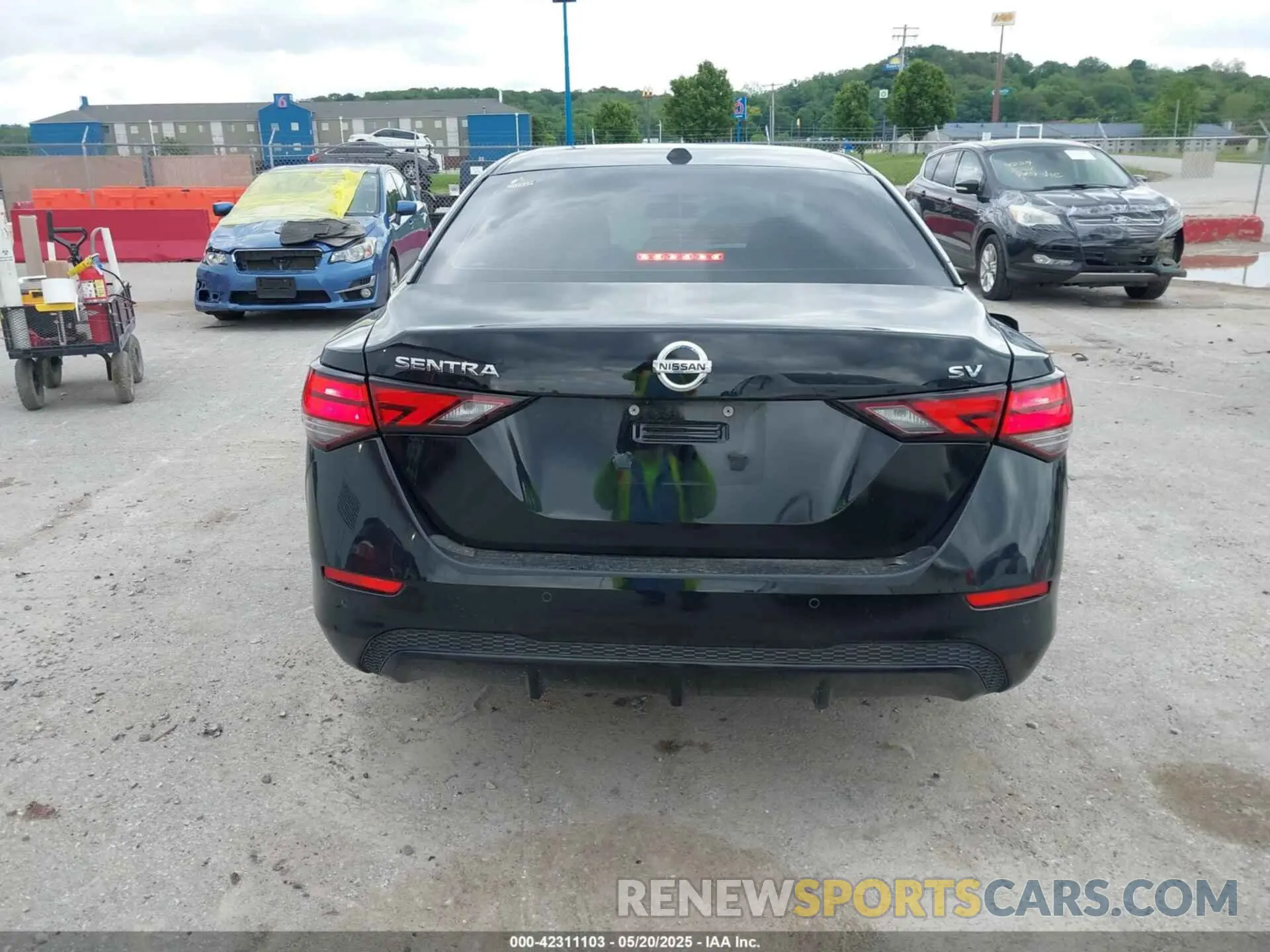 17 fotografías del automóvil dañado 3N1AB8CV0MY253385 NISSAN SENTRA 2021