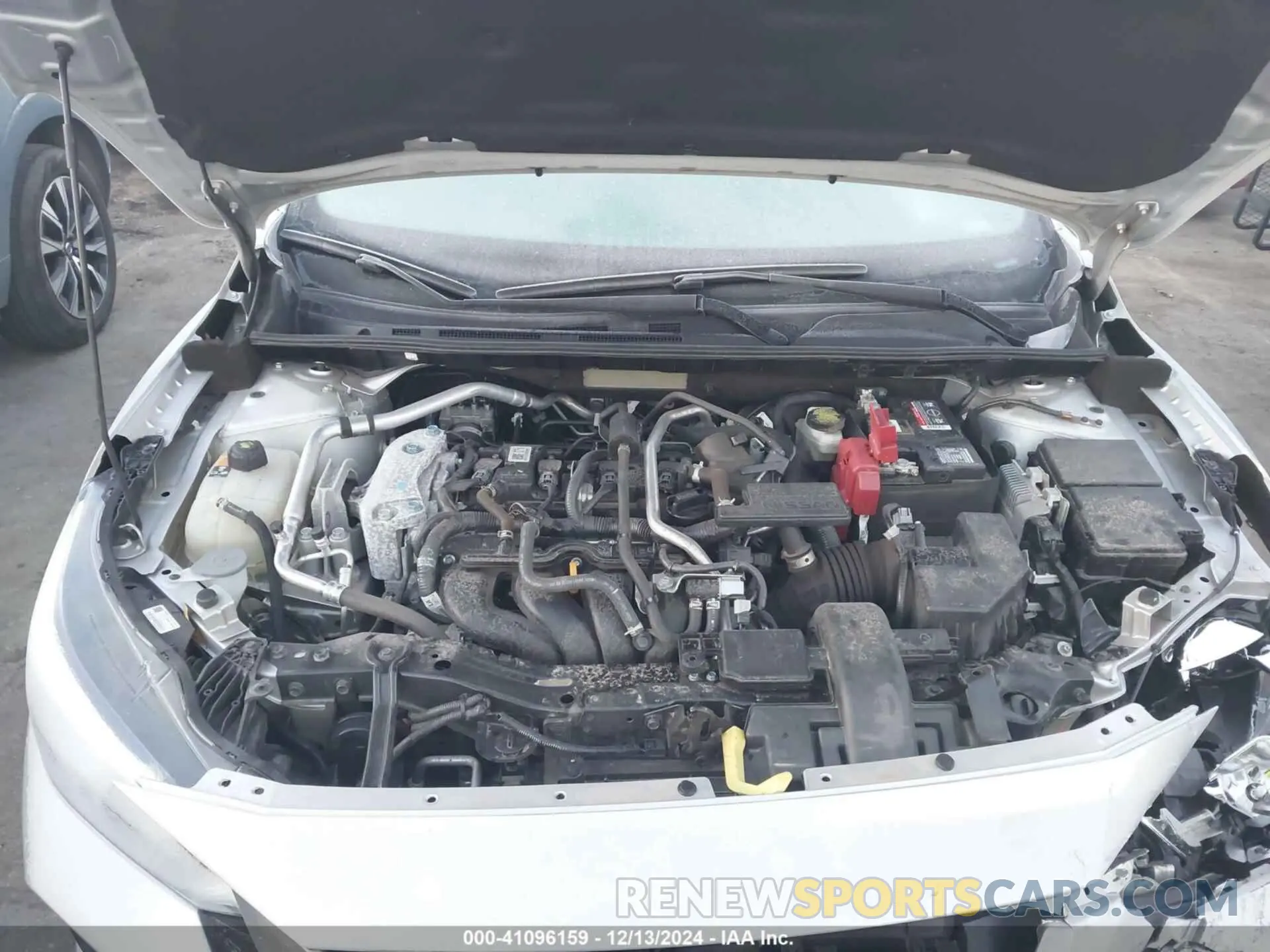 10 fotografías del automóvil dañado 3N1AB8CV0MY293384 NISSAN SENTRA 2021