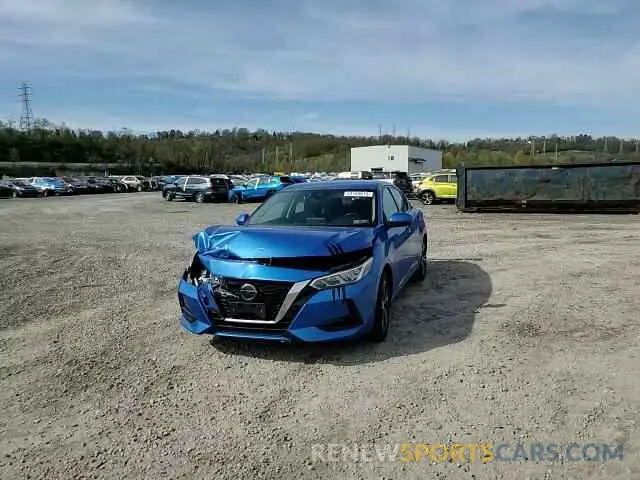 13 fotografías del automóvil dañado 3N1AB8CV0MY299136 NISSAN SENTRA 2021