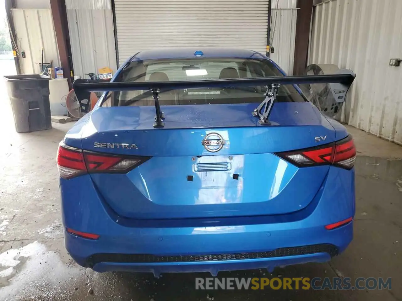 6 fotografías del automóvil dañado 3N1AB8CV0MY299136 NISSAN SENTRA 2021