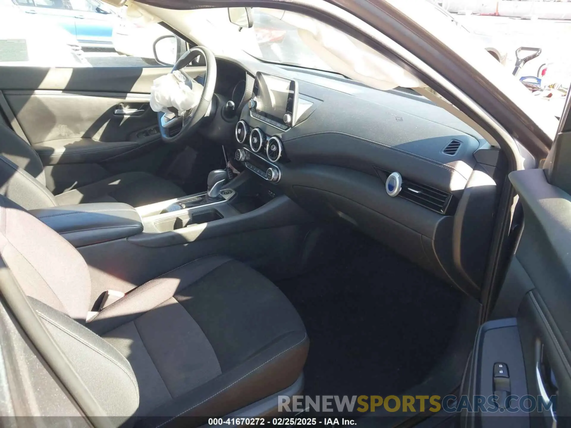5 fotografías del automóvil dañado 3N1AB8CV0MY302245 NISSAN SENTRA 2021