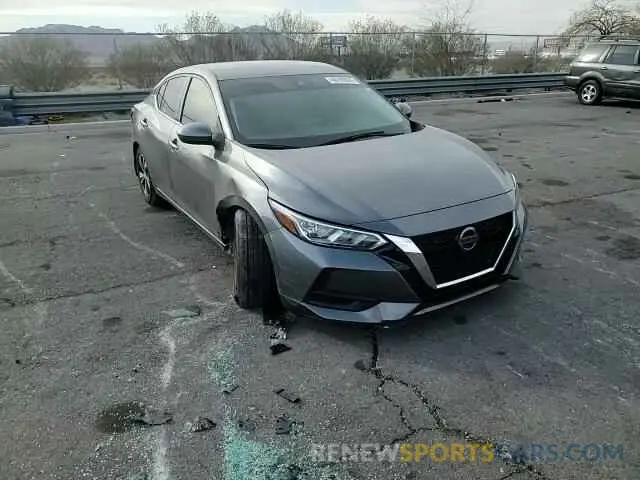 11 fotografías del automóvil dañado 3N1AB8CV0MY302259 NISSAN SENTRA 2021