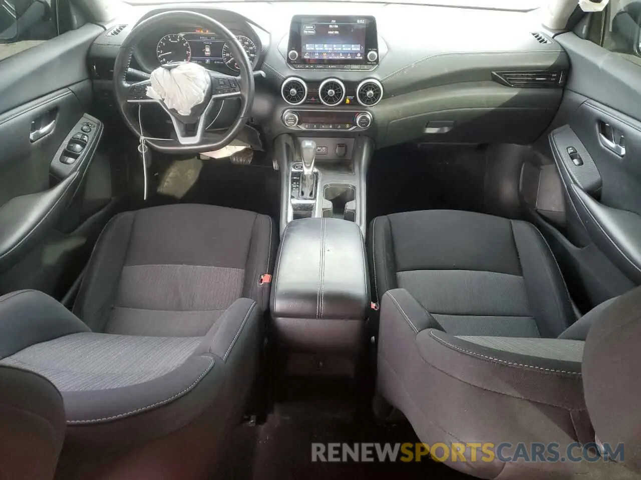 8 fotografías del automóvil dañado 3N1AB8CV0MY302259 NISSAN SENTRA 2021