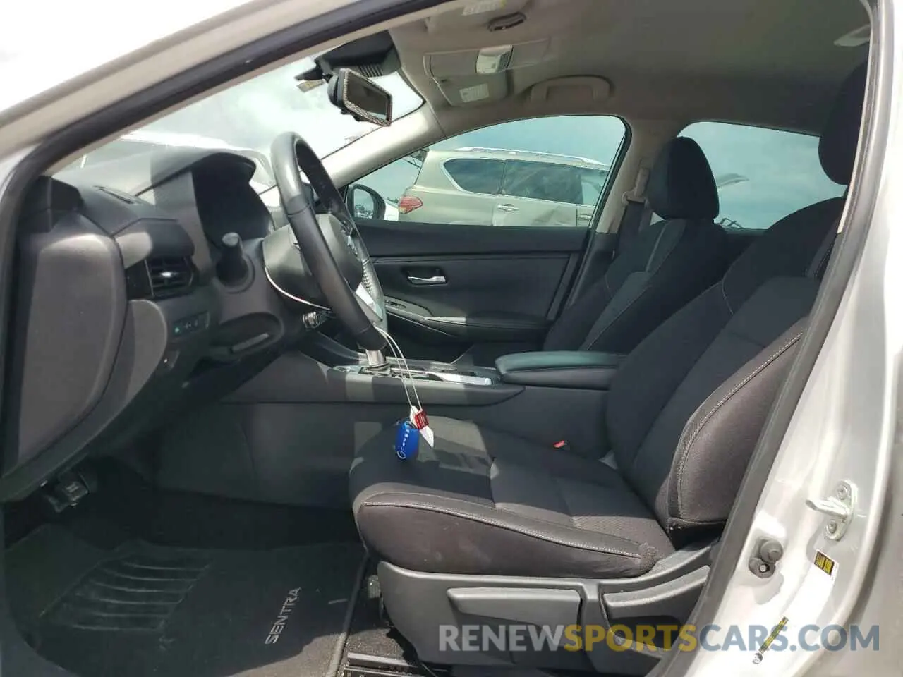 7 fotografías del automóvil dañado 3N1AB8CV0MY304741 NISSAN SENTRA 2021