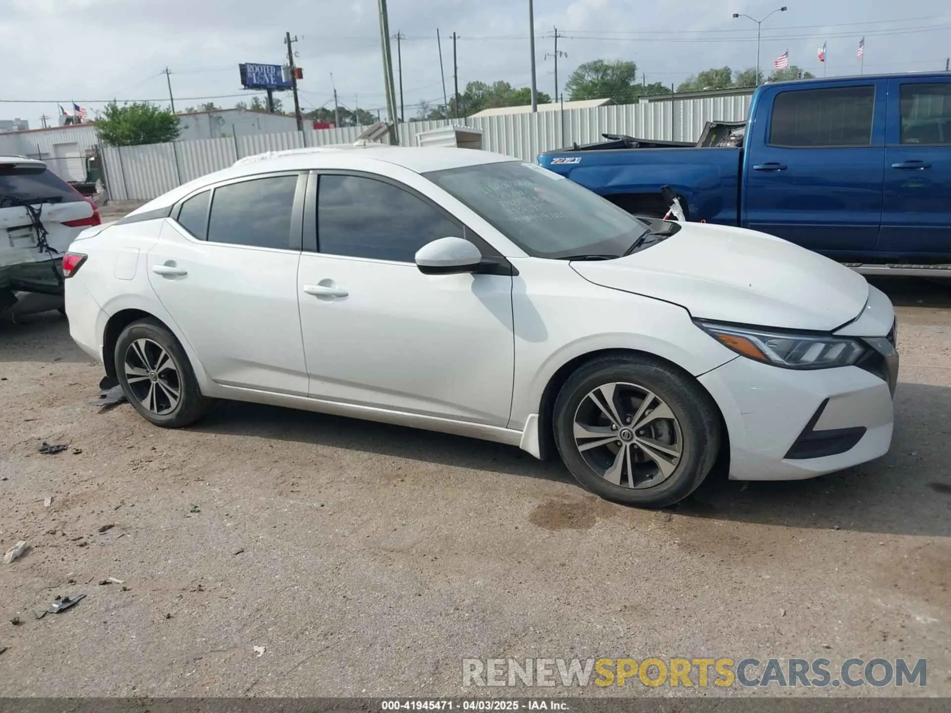 13 fotografías del automóvil dañado 3N1AB8CV0MY325752 NISSAN SENTRA 2021