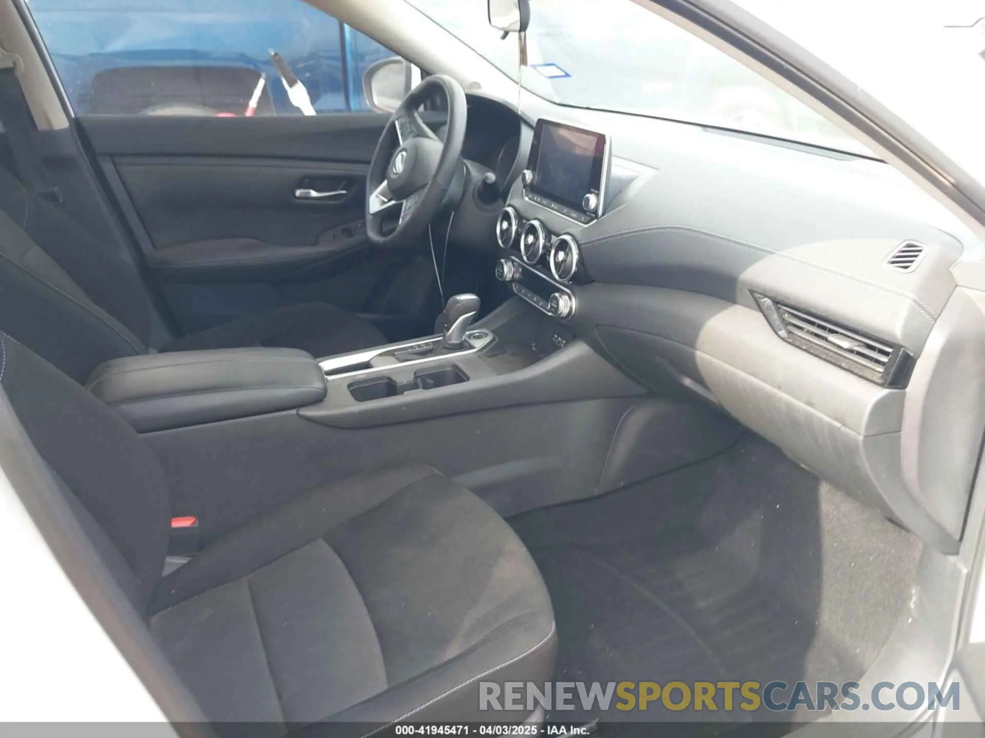 5 fotografías del automóvil dañado 3N1AB8CV0MY325752 NISSAN SENTRA 2021