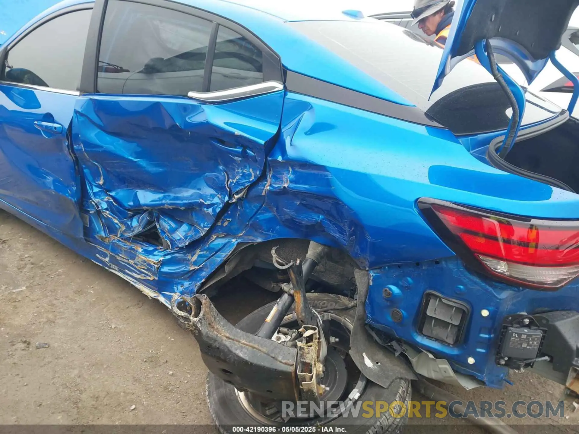 6 fotografías del automóvil dañado 3N1AB8CV0MY330630 NISSAN SENTRA 2021