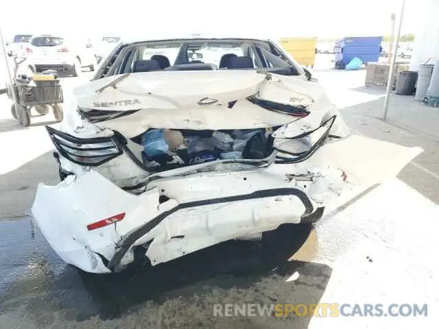 6 fotografías del automóvil dañado 3N1AB8CV1MY206916 NISSAN SENTRA 2021