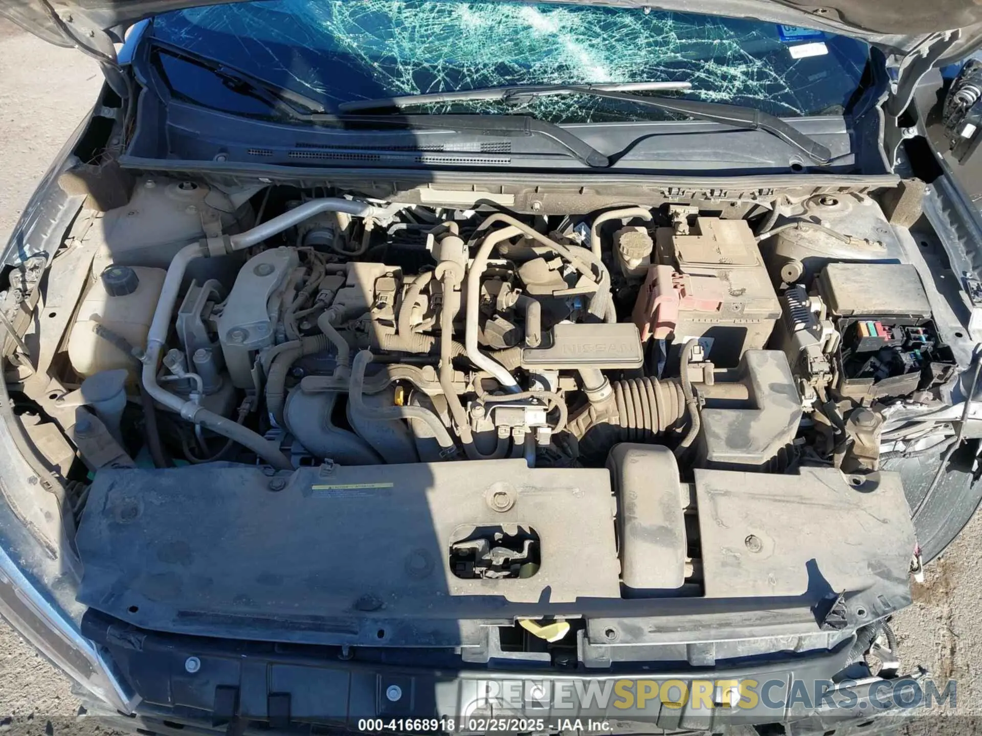 10 fotografías del automóvil dañado 3N1AB8CV1MY221464 NISSAN SENTRA 2021