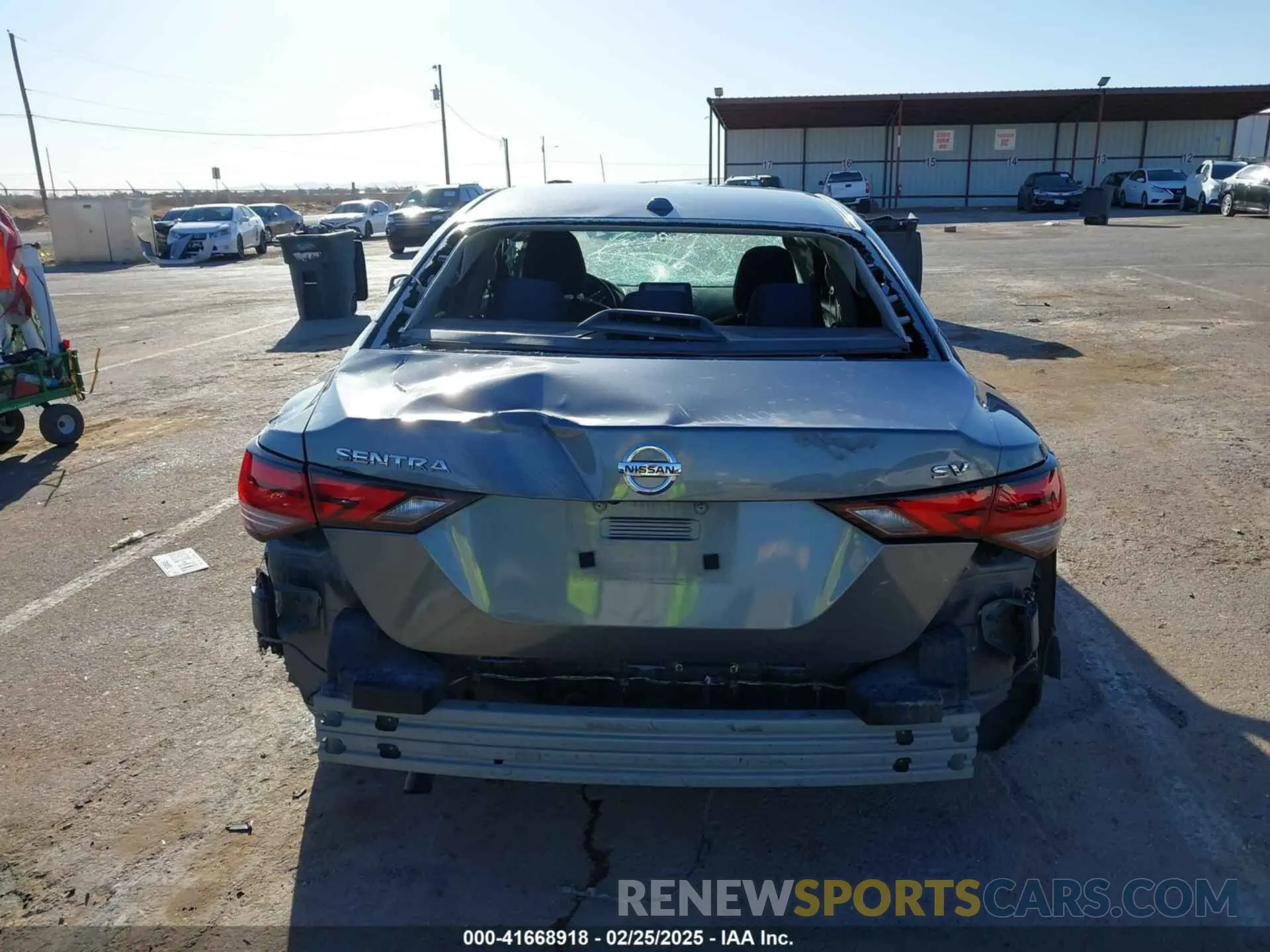 15 fotografías del automóvil dañado 3N1AB8CV1MY221464 NISSAN SENTRA 2021