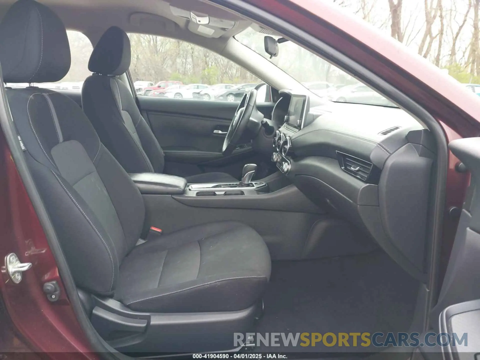 5 fotografías del automóvil dañado 3N1AB8CV1MY222453 NISSAN SENTRA 2021