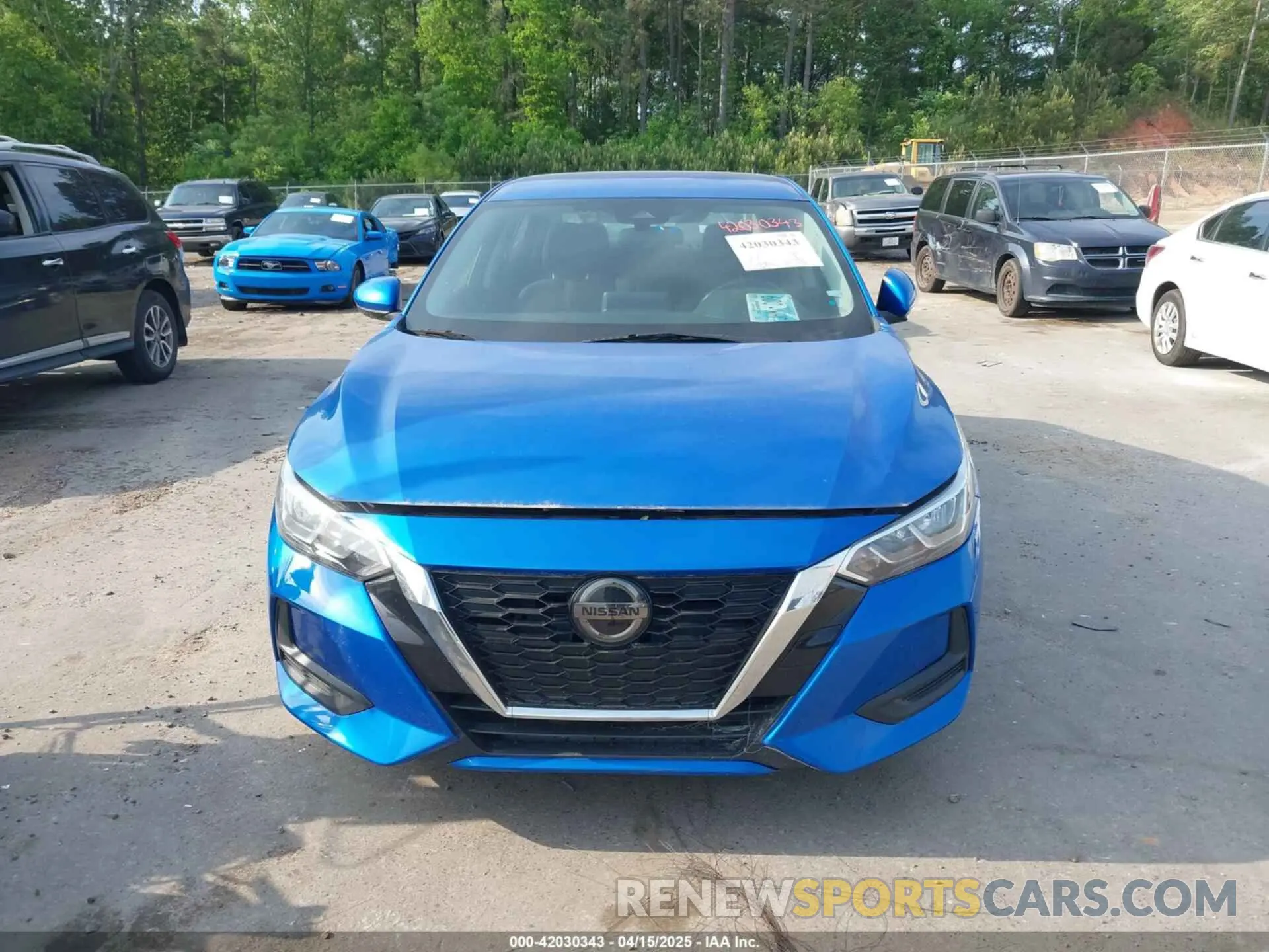 12 fotografías del automóvil dañado 3N1AB8CV1MY223800 NISSAN SENTRA 2021