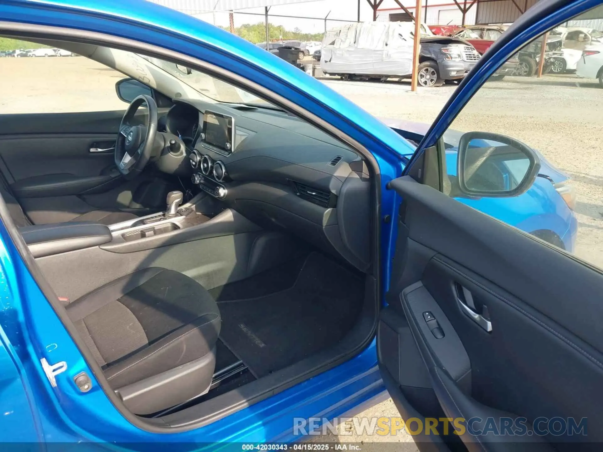 5 fotografías del automóvil dañado 3N1AB8CV1MY223800 NISSAN SENTRA 2021
