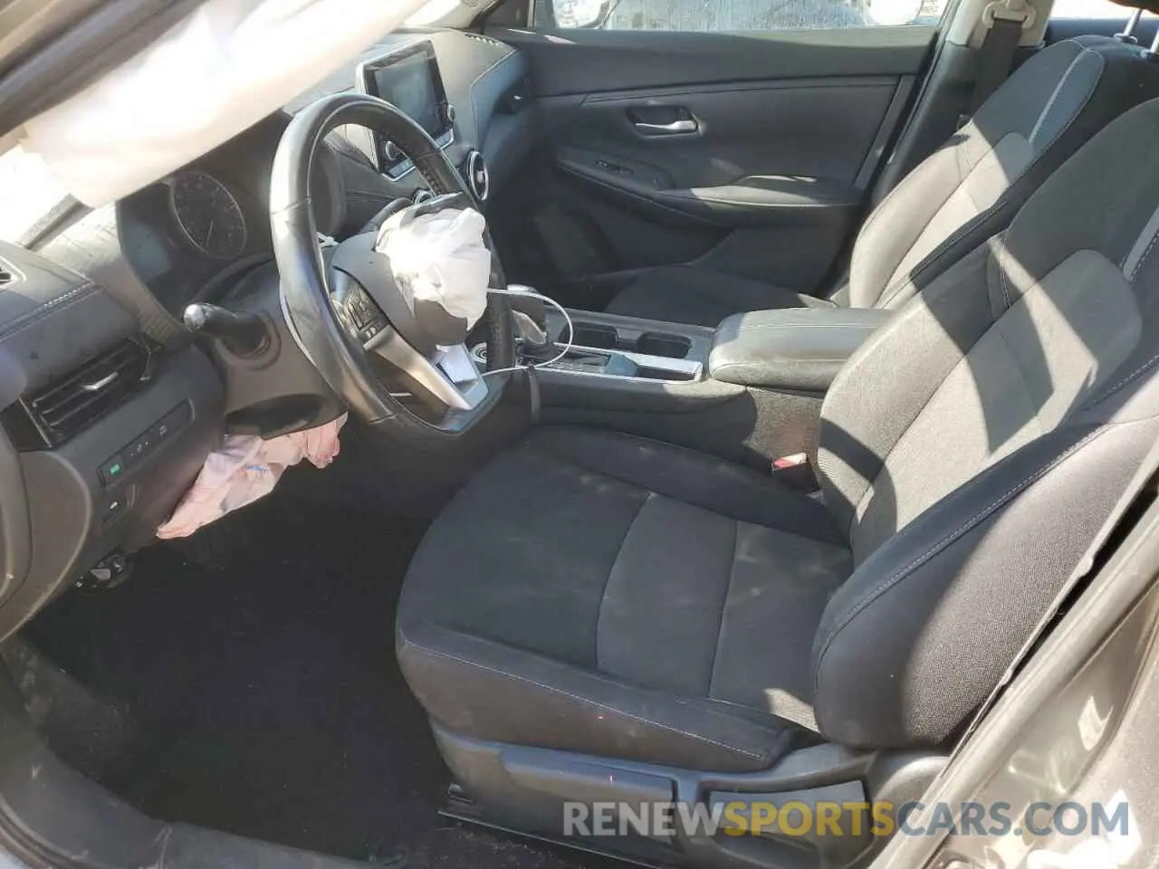 7 fotografías del automóvil dañado 3N1AB8CV1MY255548 NISSAN SENTRA 2021
