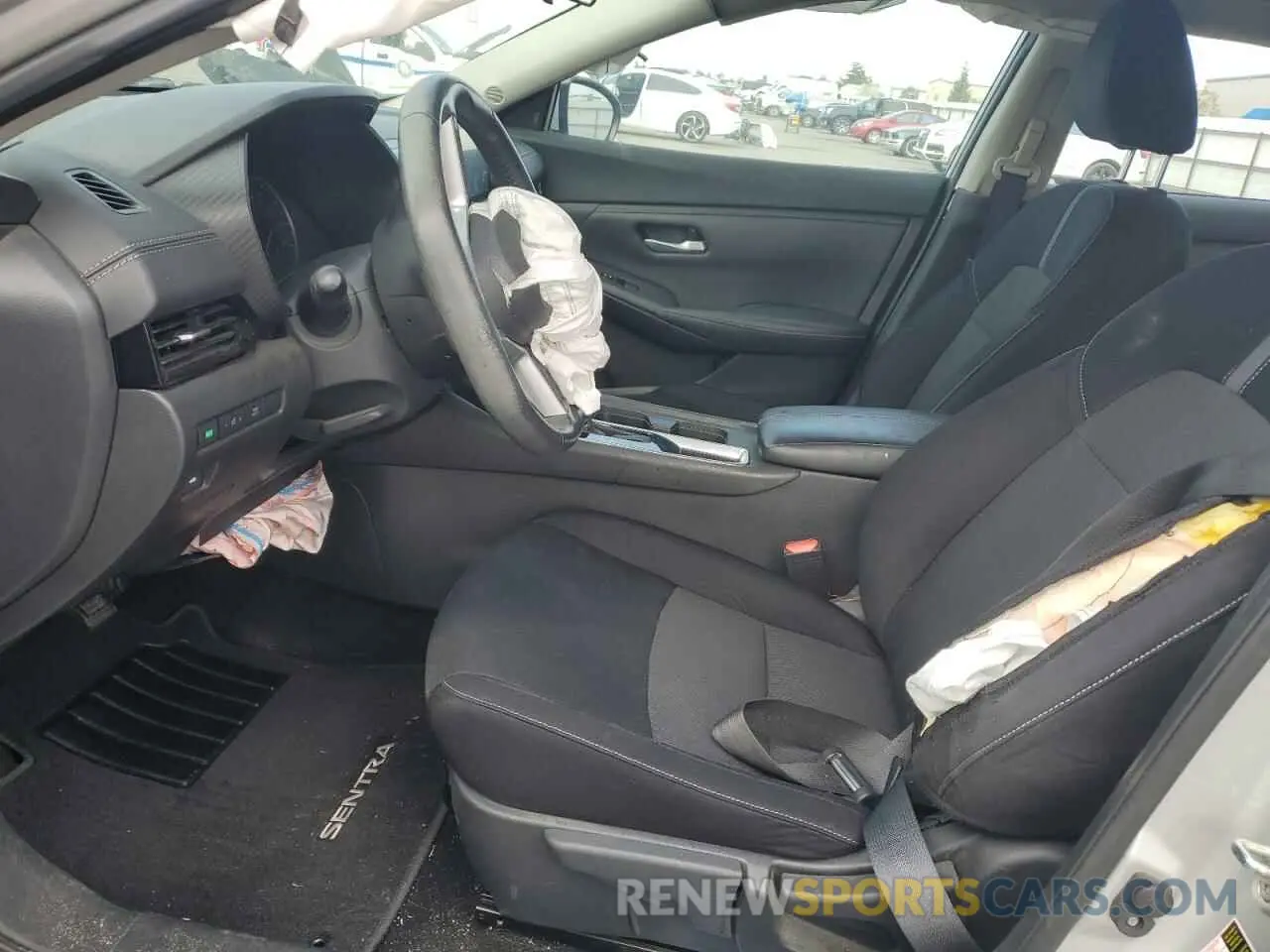 7 fotografías del automóvil dañado 3N1AB8CV1MY255713 NISSAN SENTRA 2021