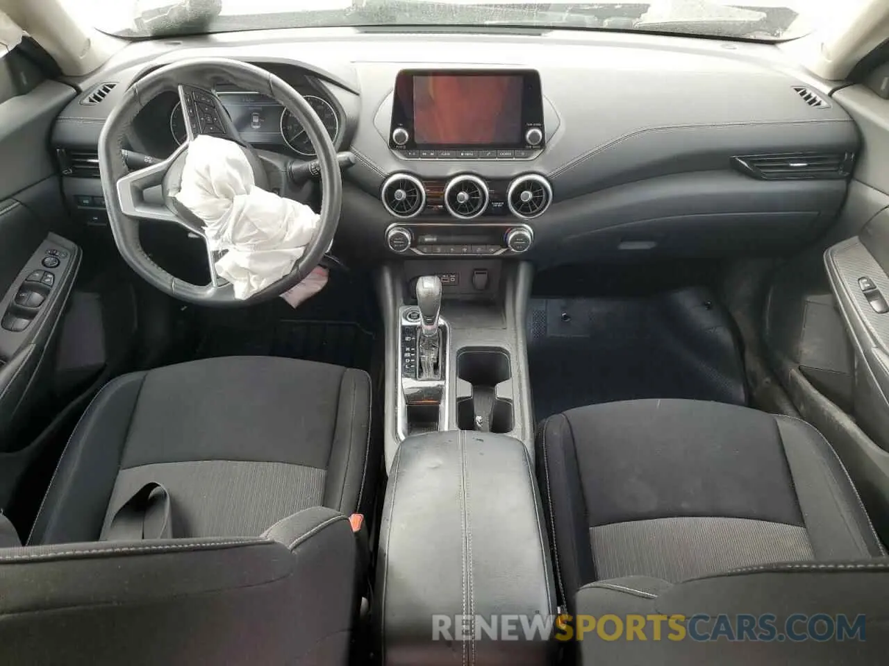 8 fotografías del automóvil dañado 3N1AB8CV1MY255713 NISSAN SENTRA 2021