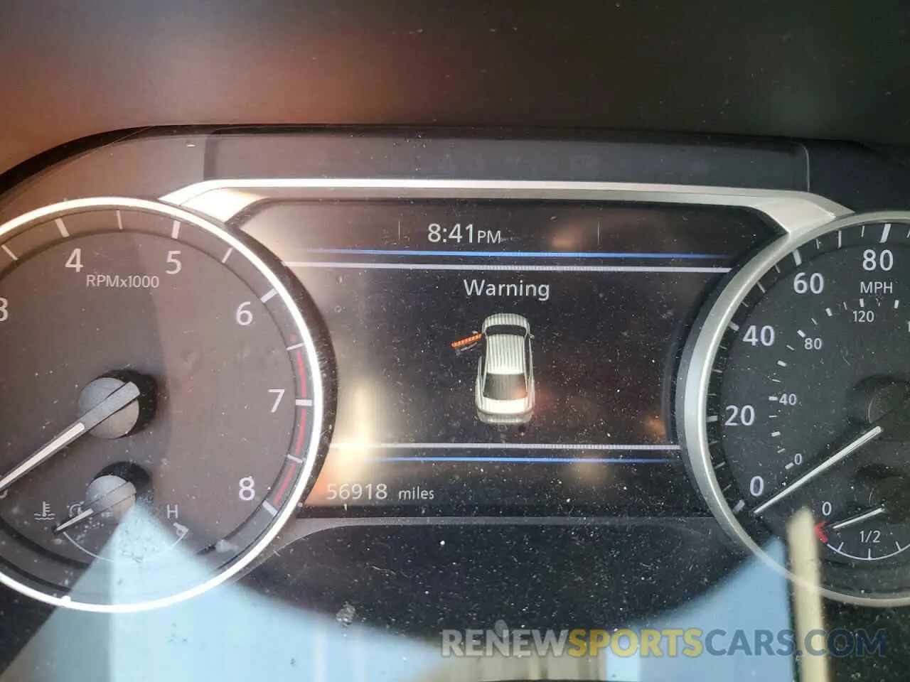 9 fotografías del automóvil dañado 3N1AB8CV1MY264590 NISSAN SENTRA 2021
