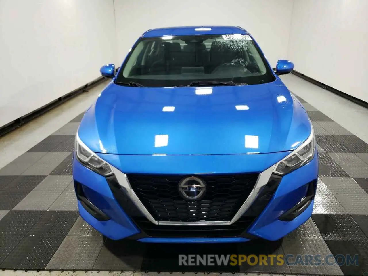 5 fotografías del automóvil dañado 3N1AB8CV1MY264685 NISSAN SENTRA 2021