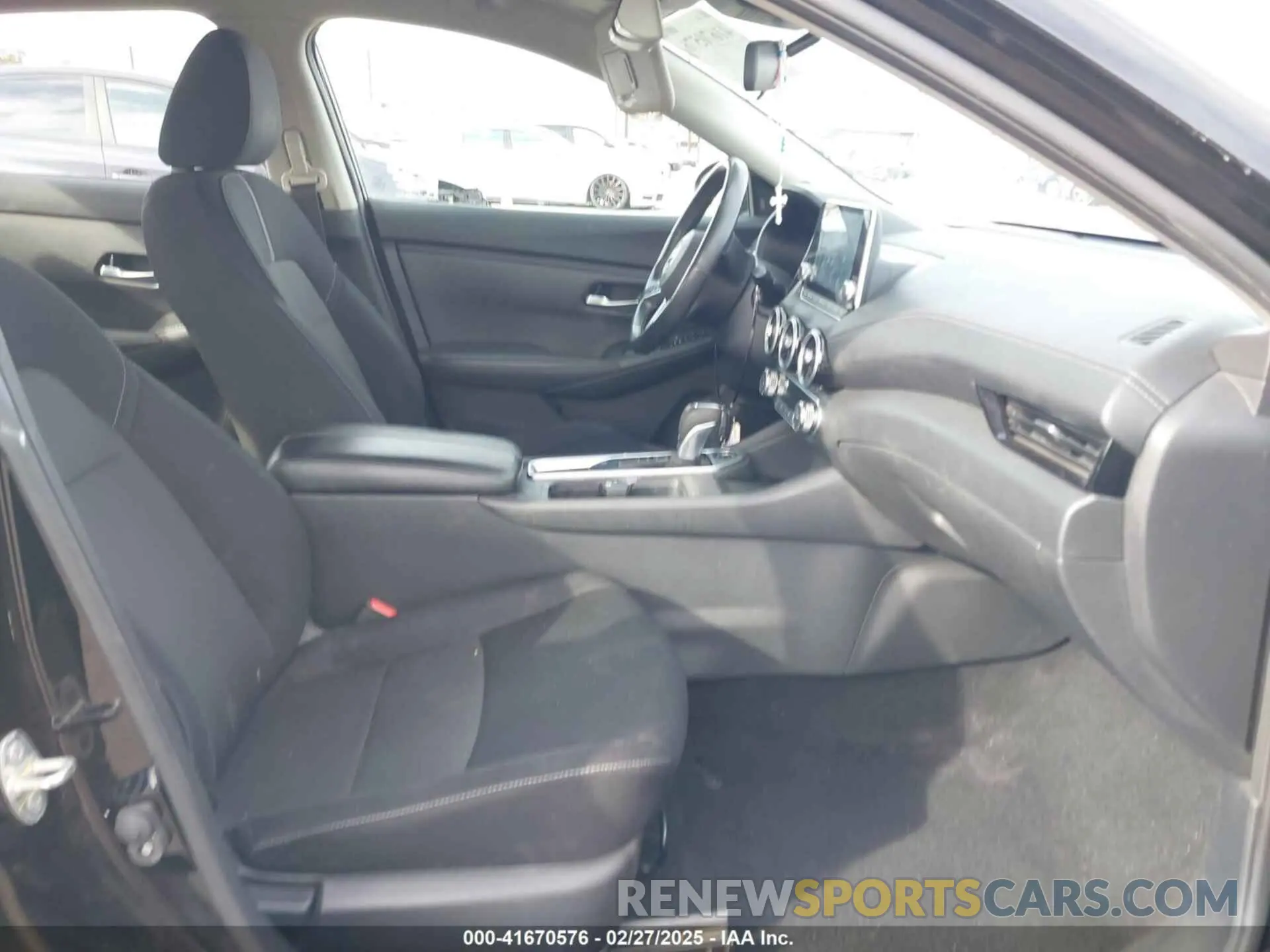5 fotografías del automóvil dañado 3N1AB8CV1MY274102 NISSAN SENTRA 2021