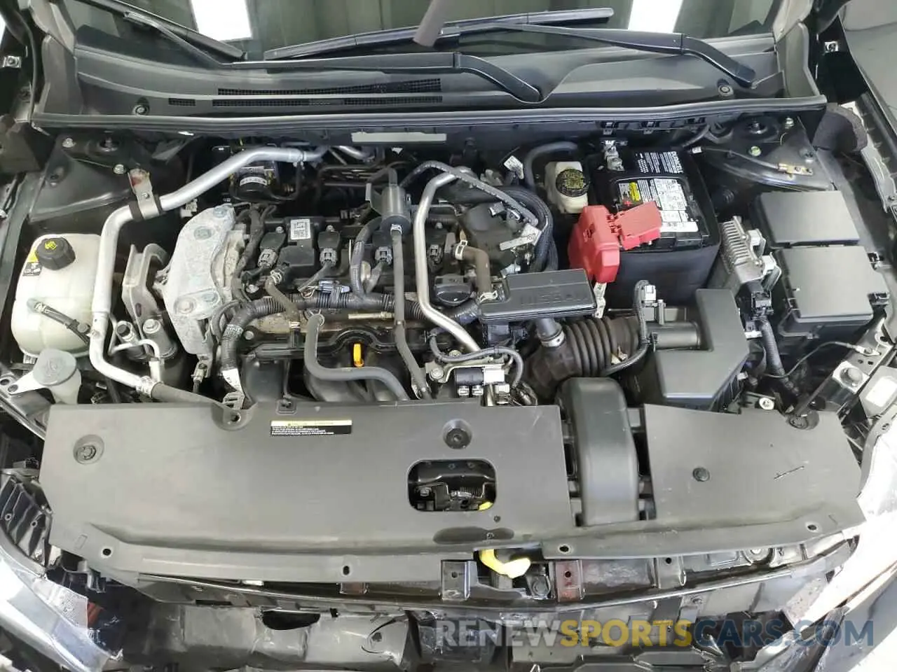 11 fotografías del automóvil dañado 3N1AB8CV1MY282443 NISSAN SENTRA 2021