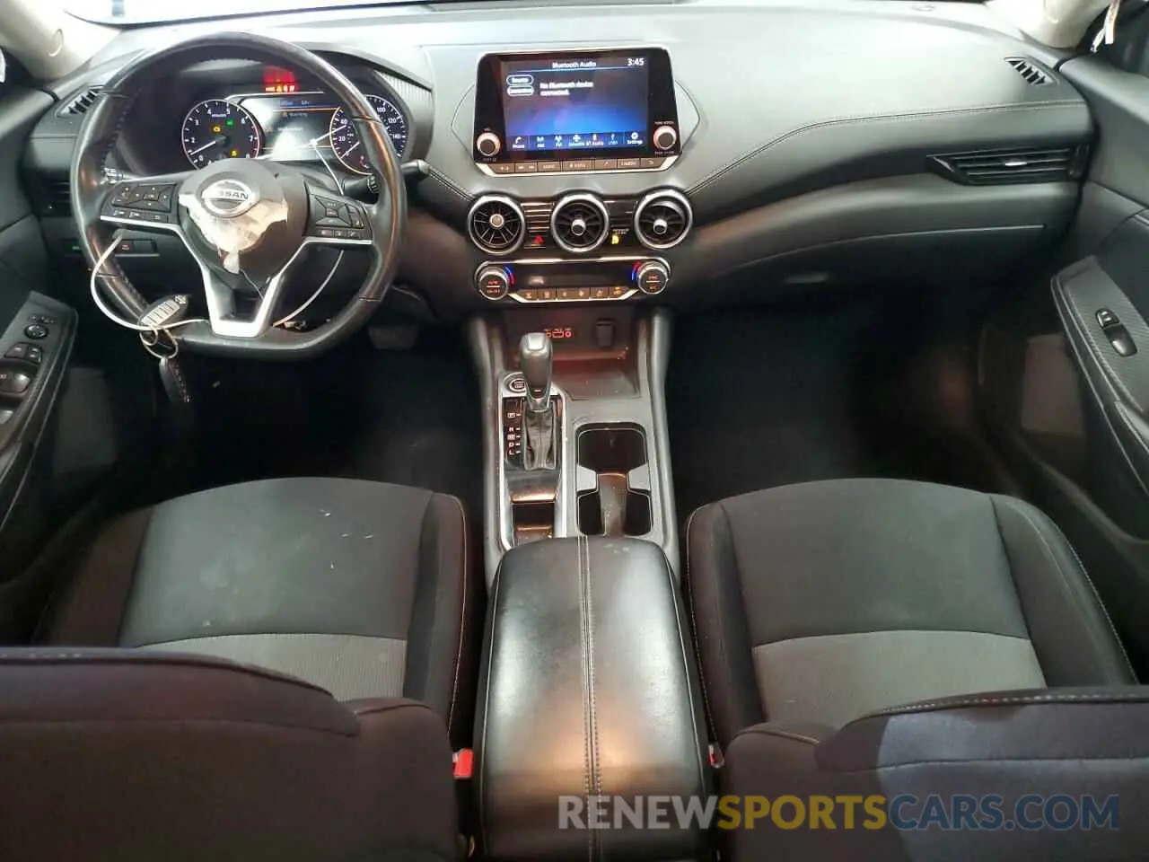 8 fotografías del automóvil dañado 3N1AB8CV1MY282443 NISSAN SENTRA 2021