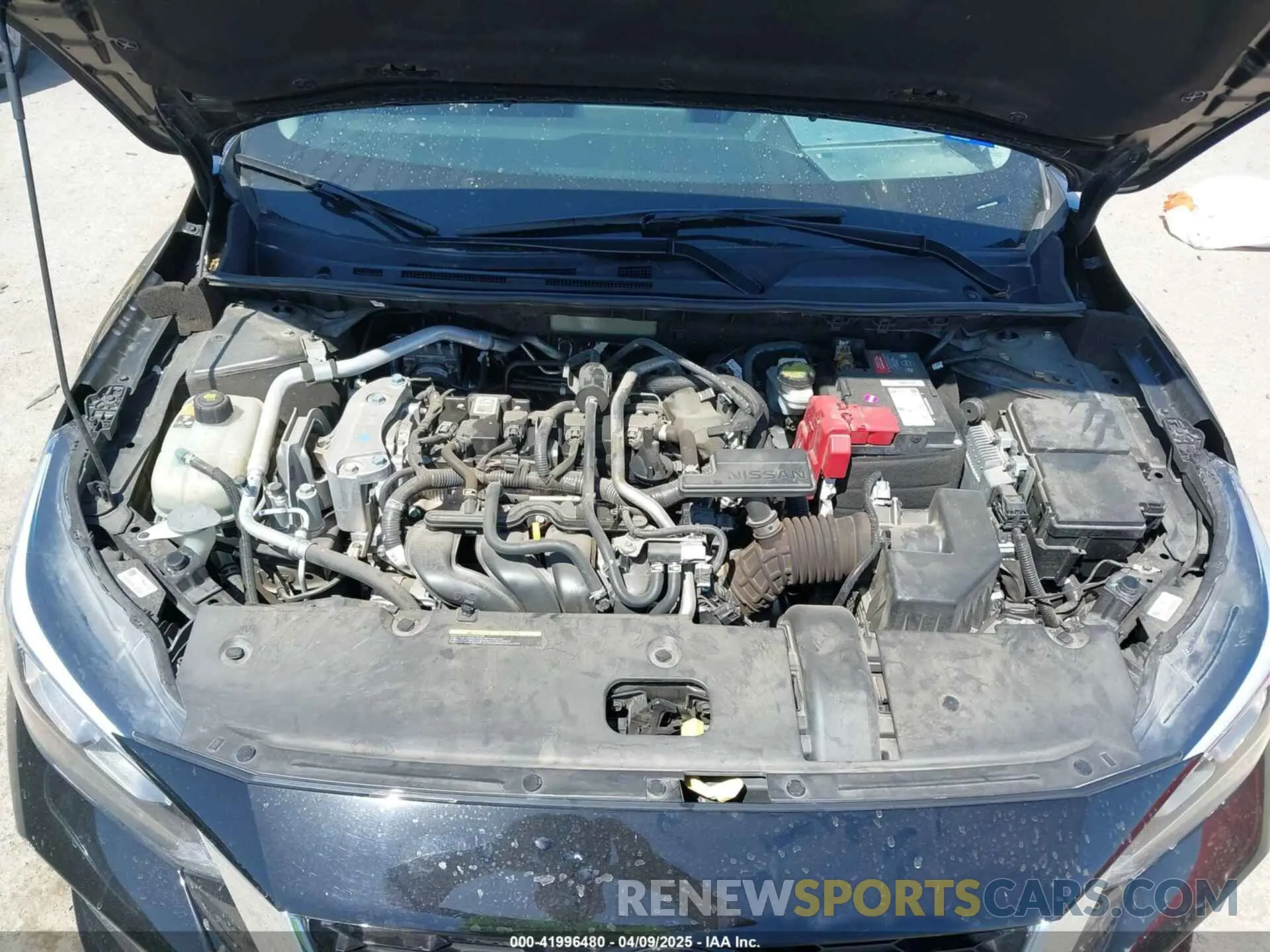 10 fotografías del automóvil dañado 3N1AB8CV1MY292325 NISSAN SENTRA 2021