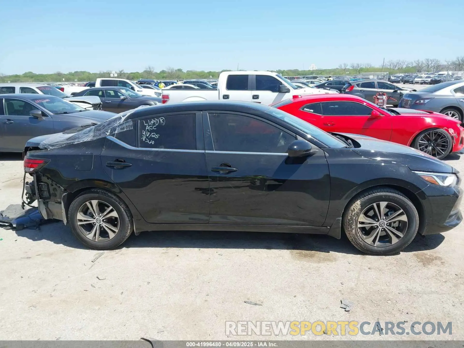 14 fotografías del automóvil dañado 3N1AB8CV1MY292325 NISSAN SENTRA 2021