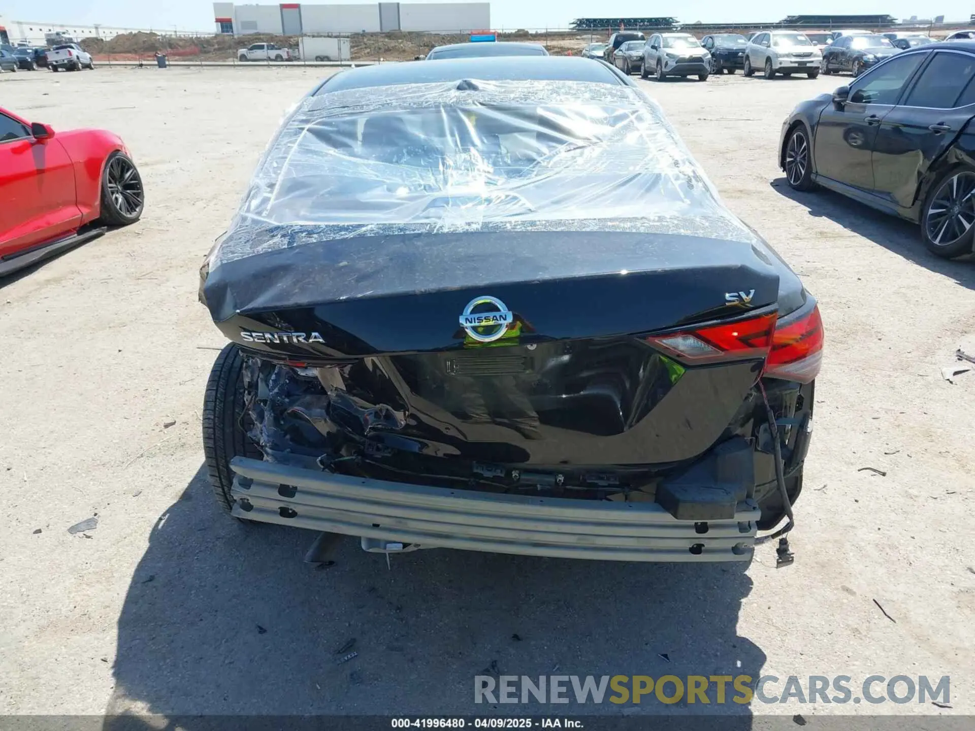 17 fotografías del automóvil dañado 3N1AB8CV1MY292325 NISSAN SENTRA 2021