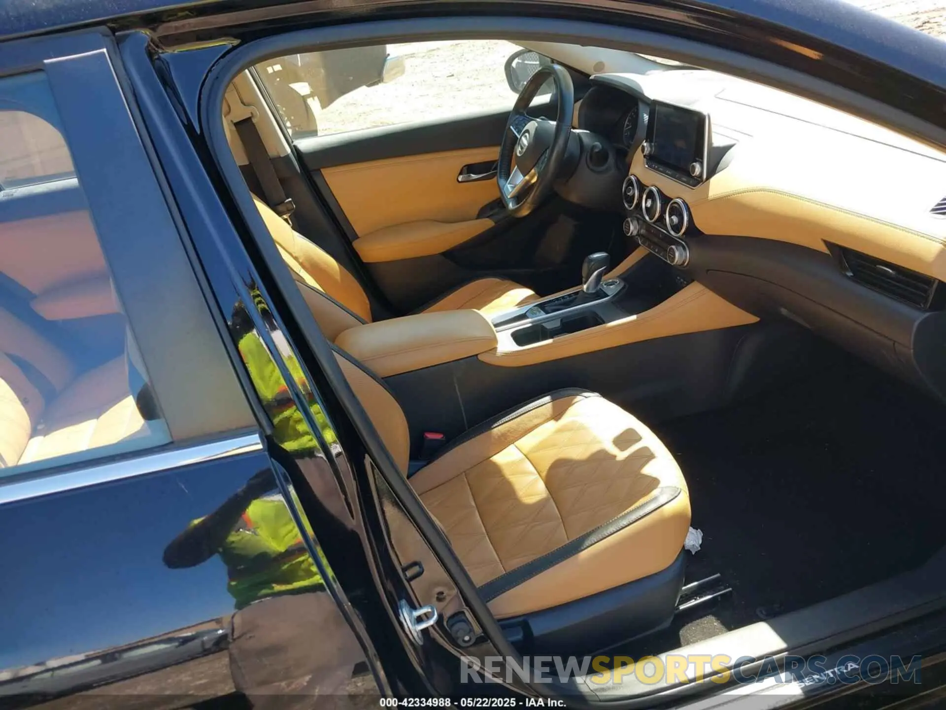 5 fotografías del automóvil dañado 3N1AB8CV1MY293619 NISSAN SENTRA 2021