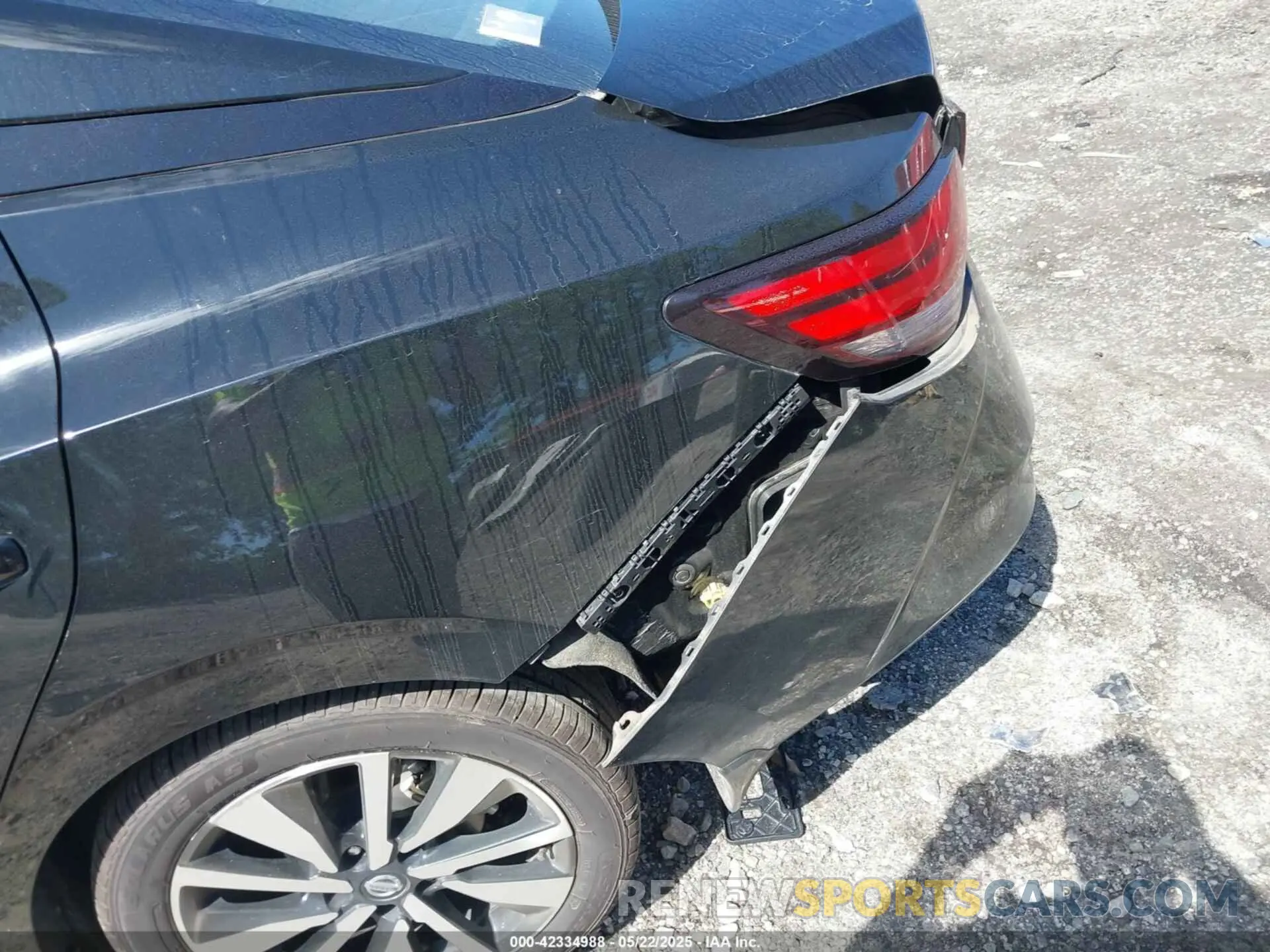 6 fotografías del automóvil dañado 3N1AB8CV1MY293619 NISSAN SENTRA 2021