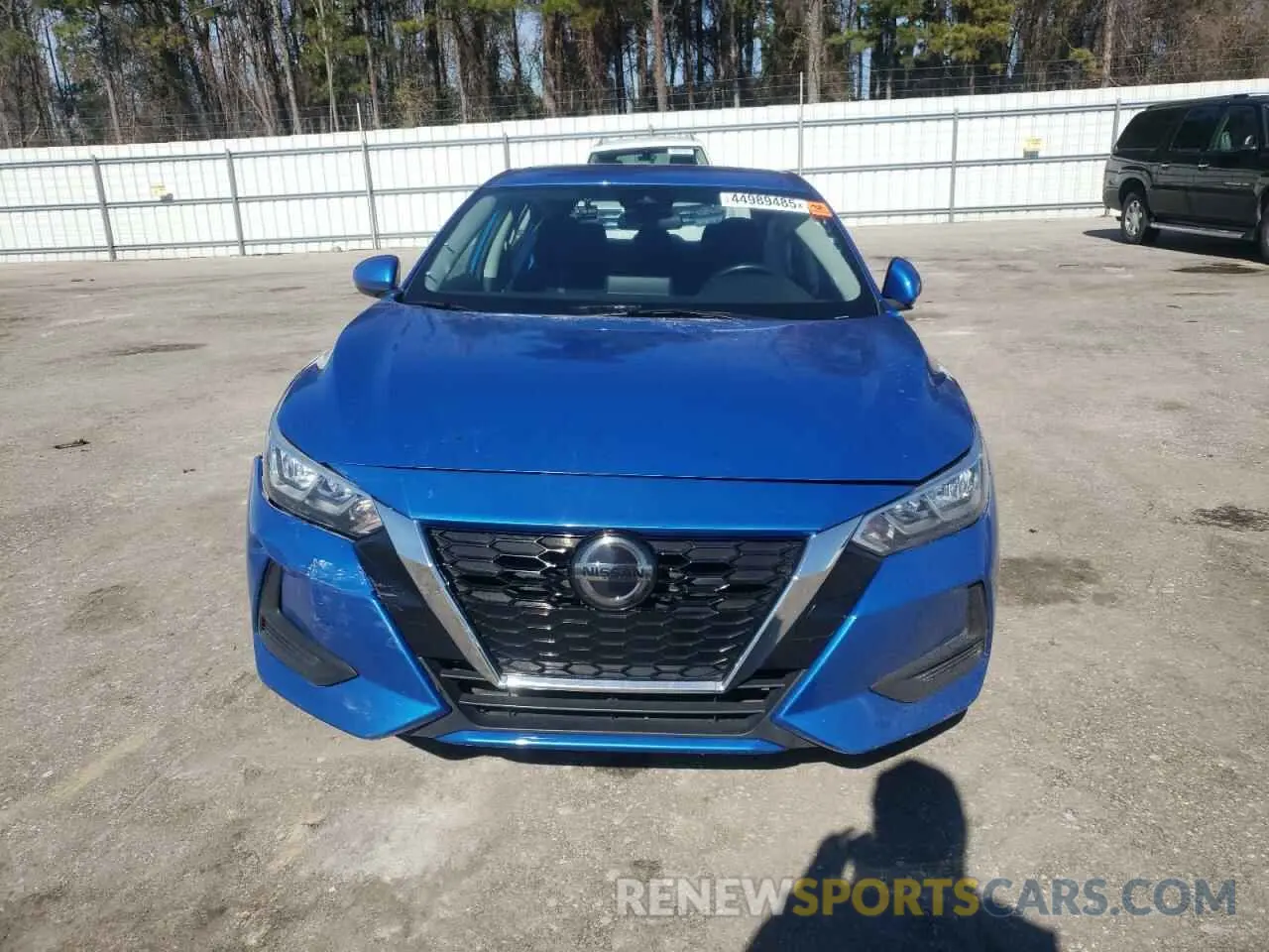5 fotografías del automóvil dañado 3N1AB8CV1MY303856 NISSAN SENTRA 2021